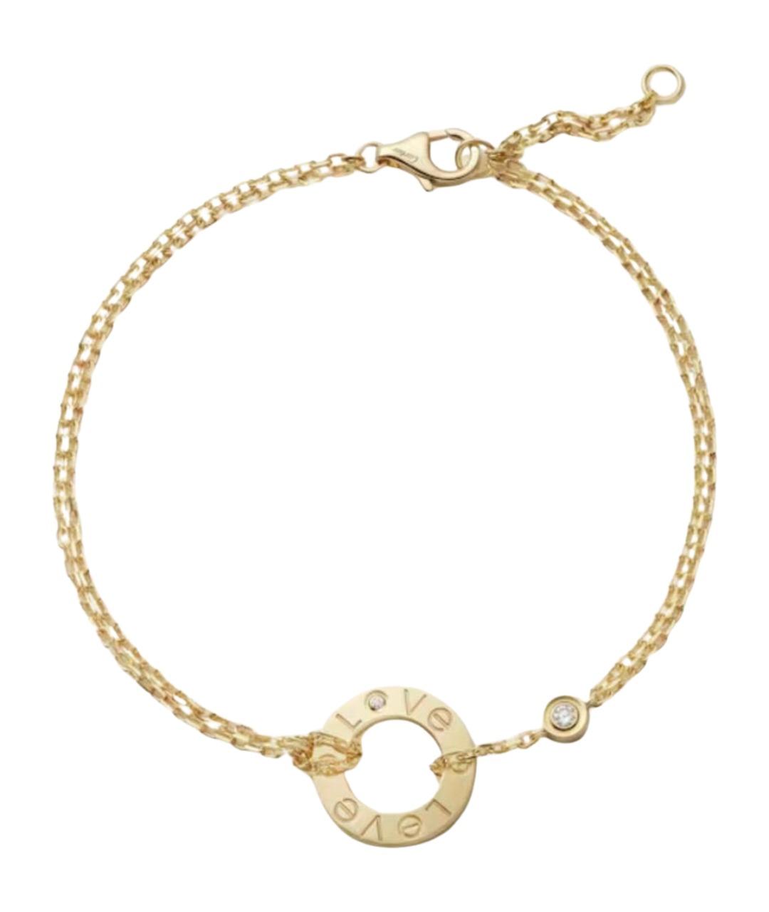 CARTIER Золотой браслет из желтого золота, фото 1