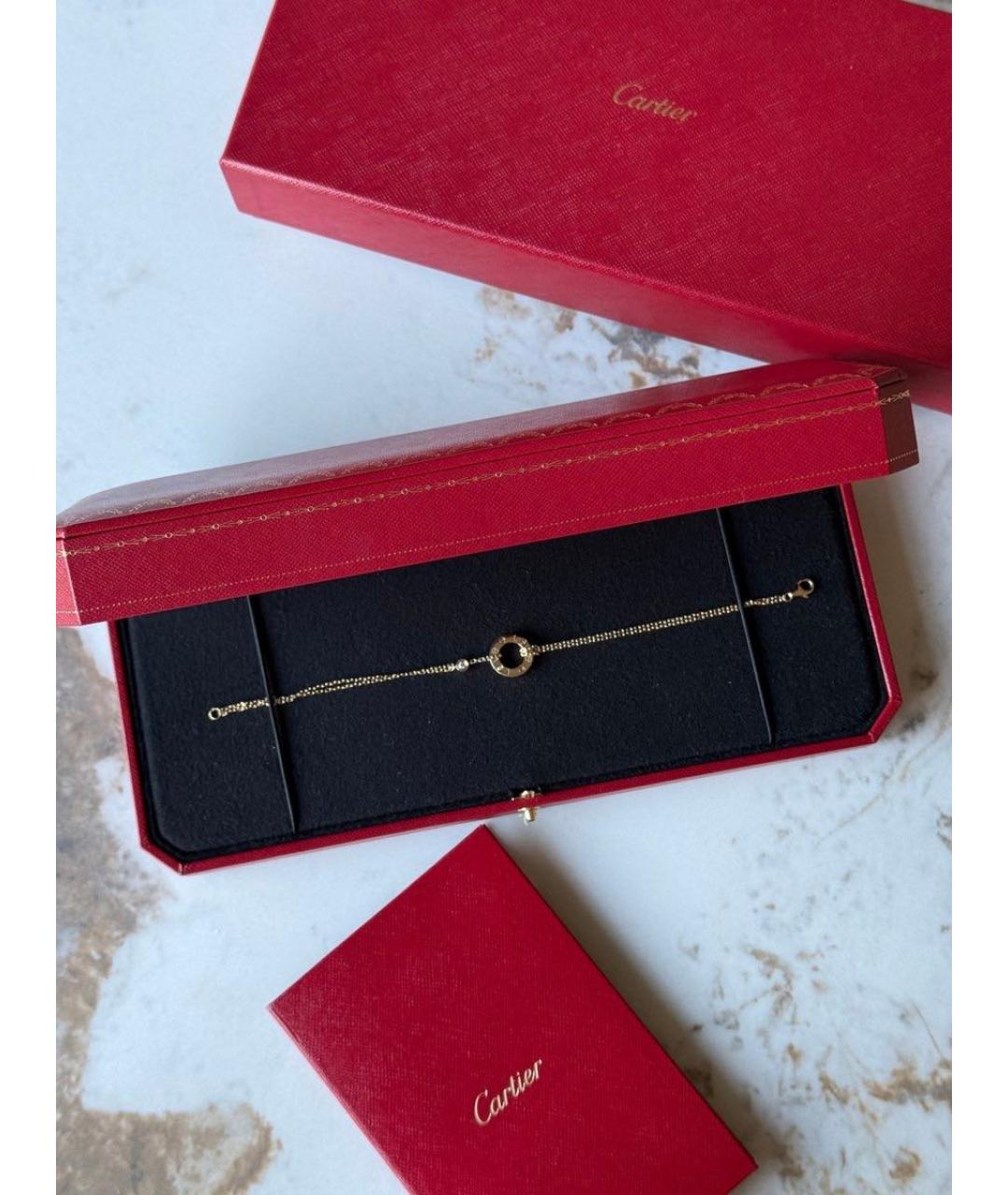 CARTIER Золотой браслет из желтого золота, фото 2