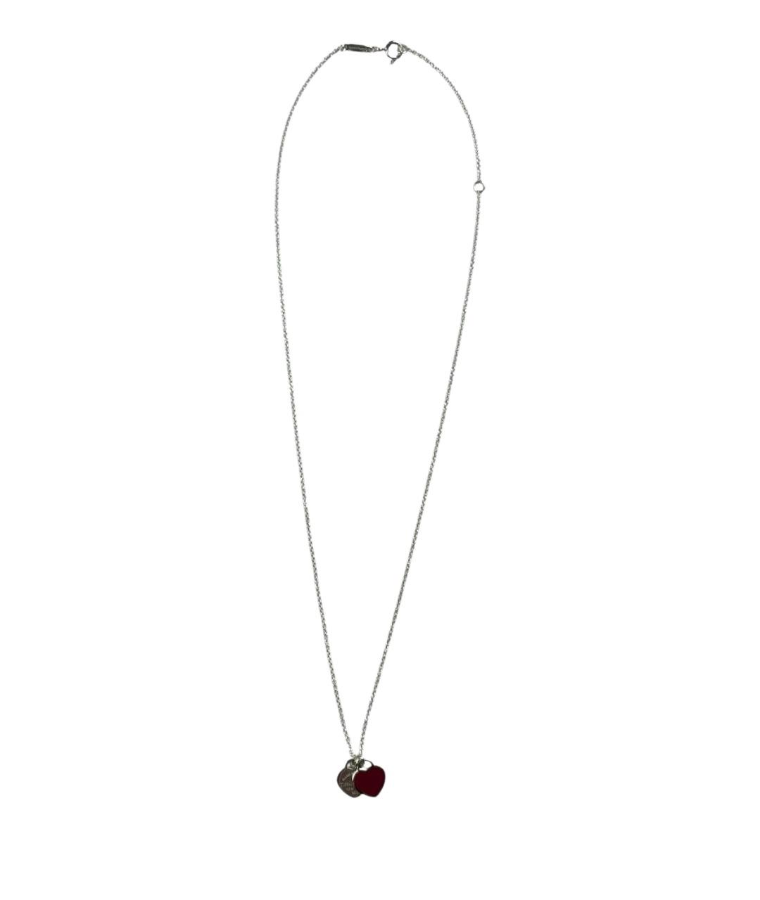 TIFFANY&CO Красное серебряное колье, фото 6
