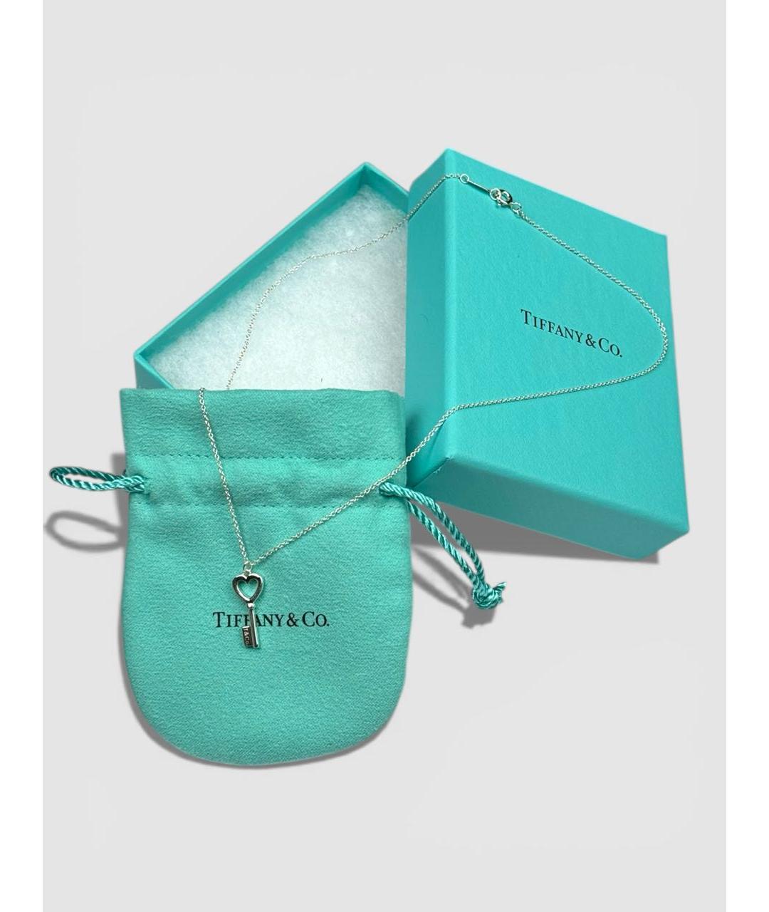TIFFANY&CO Серебряное серебряное колье, фото 4