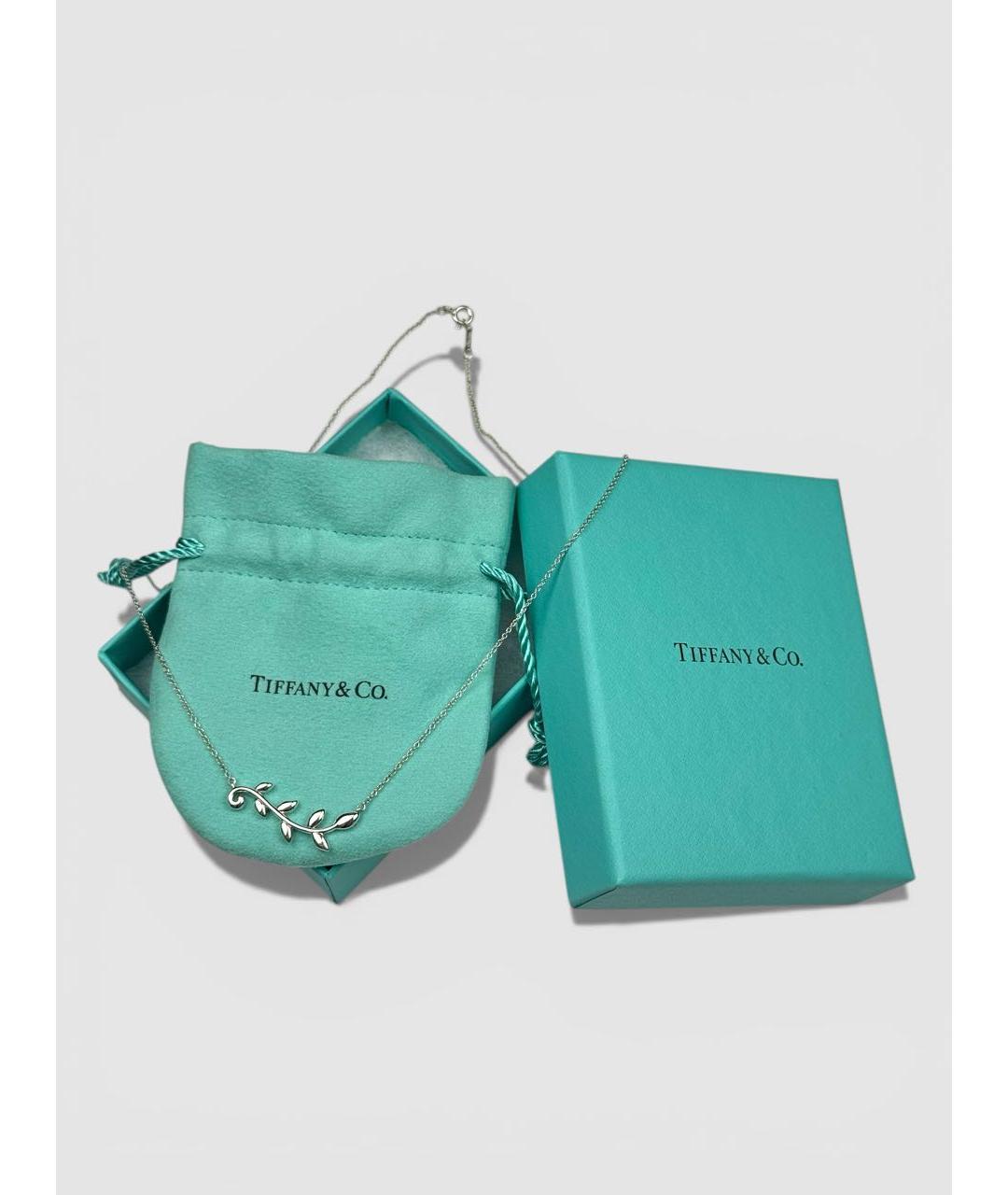 TIFFANY&CO Серебряное серебряное колье, фото 3