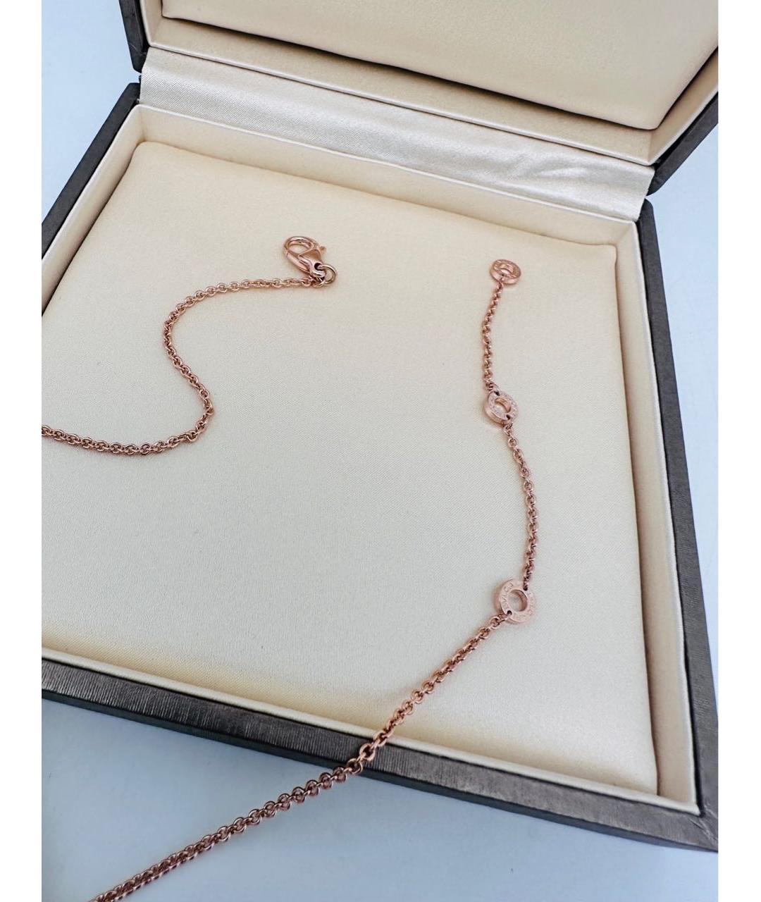 BVLGARI Золотое колье из розового золота, фото 6