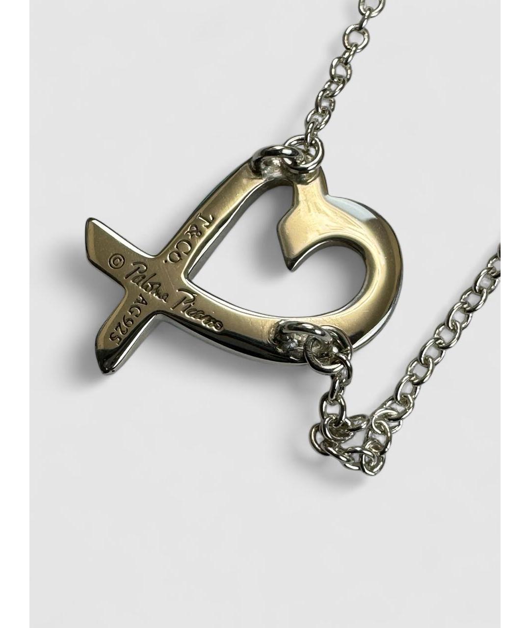 TIFFANY&CO Серебряное колье, фото 4