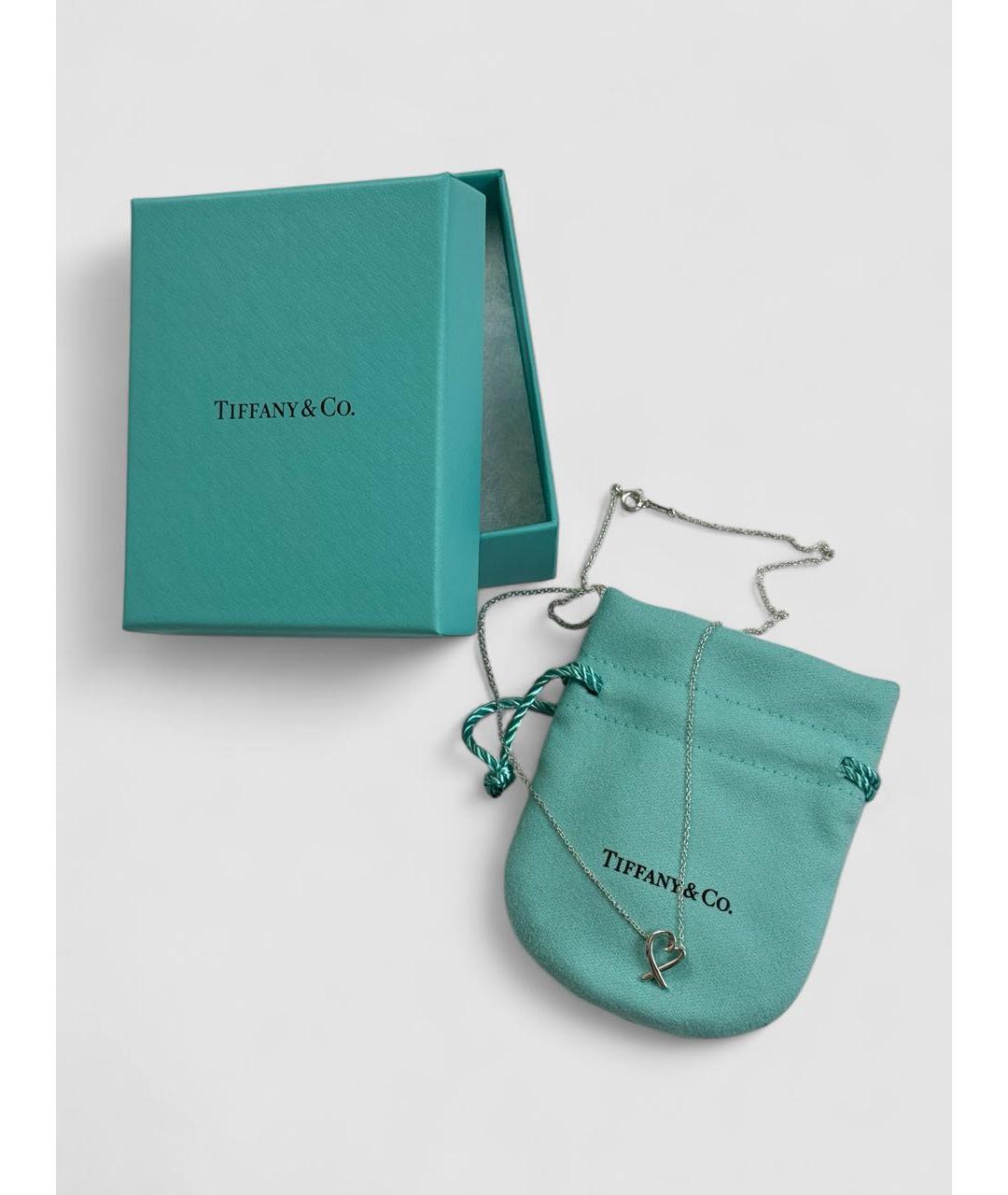 TIFFANY&CO Серебряное колье, фото 3