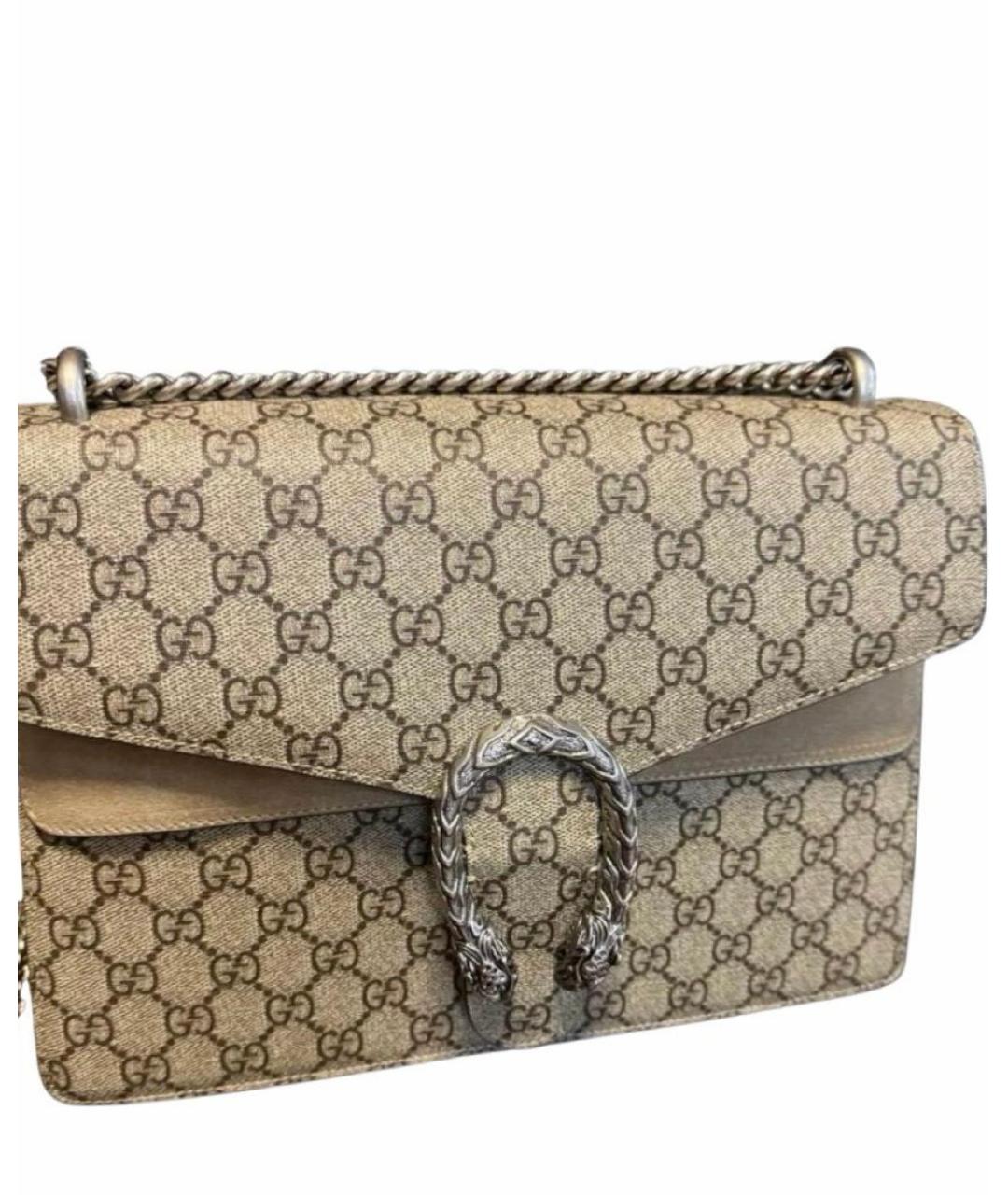 GUCCI Бежевая сумка через плечо, фото 7