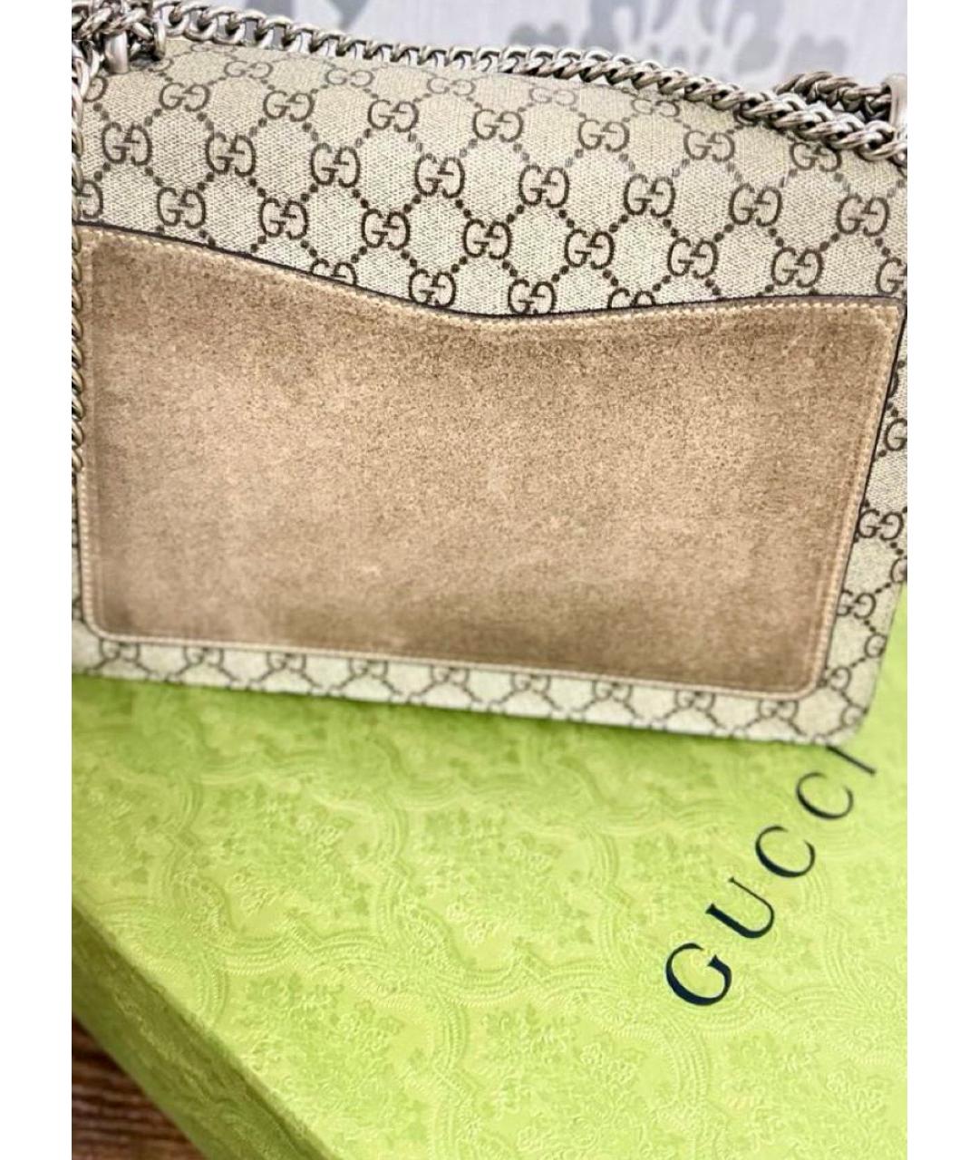 GUCCI Бежевая сумка через плечо, фото 5