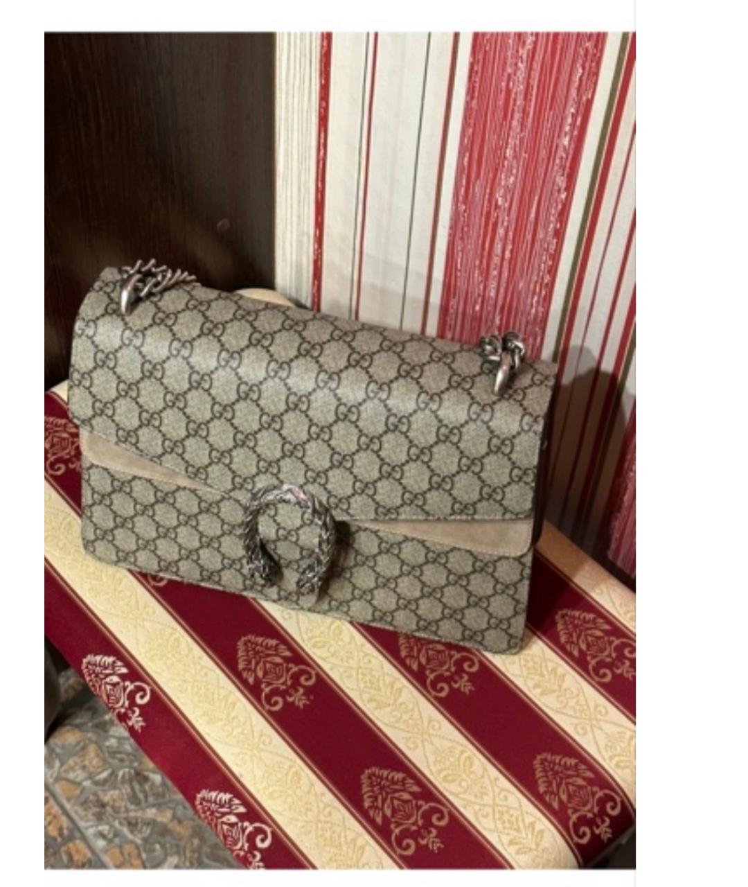 GUCCI Бежевая сумка через плечо, фото 8
