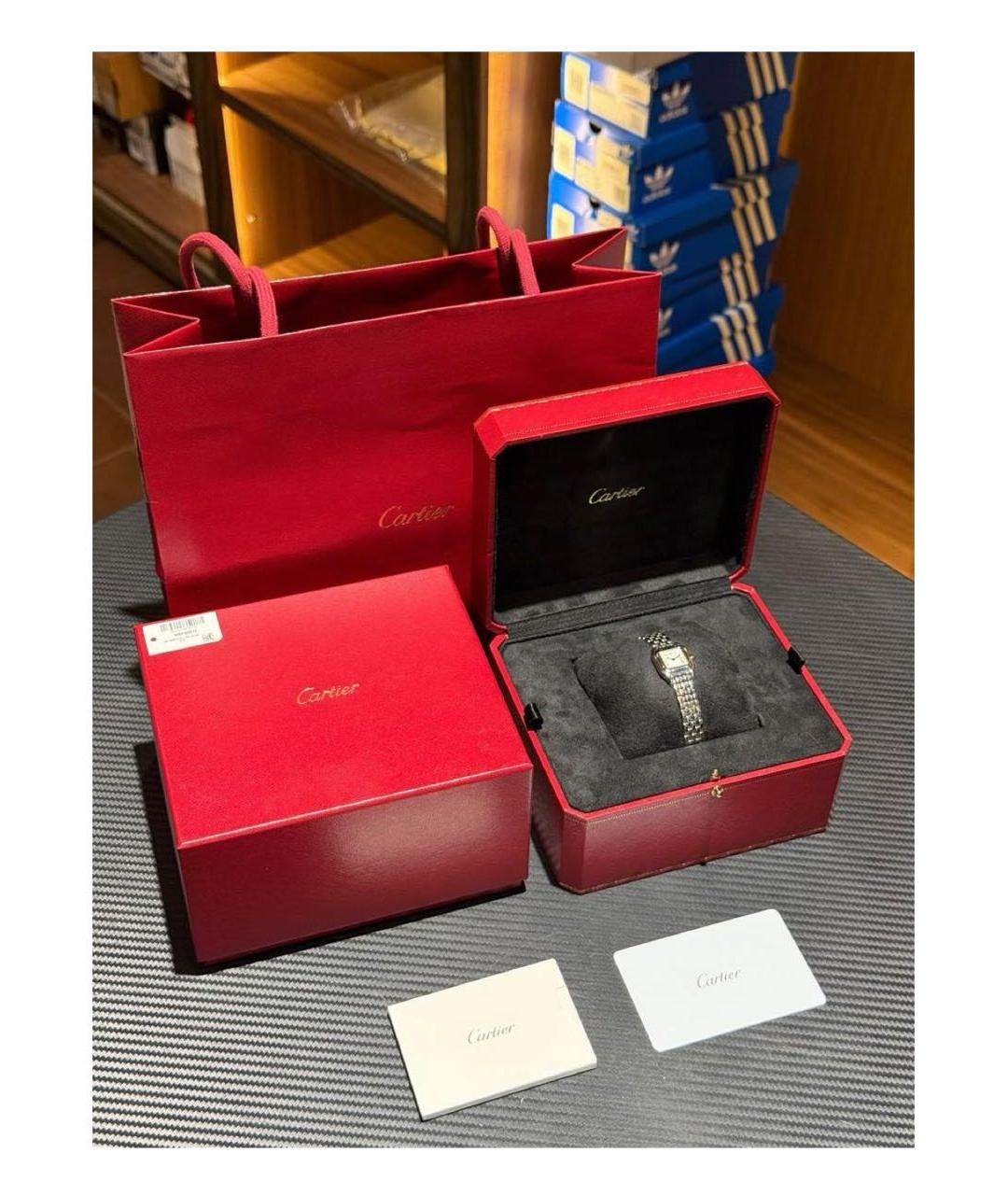 CARTIER Серебряные металлические часы, фото 3