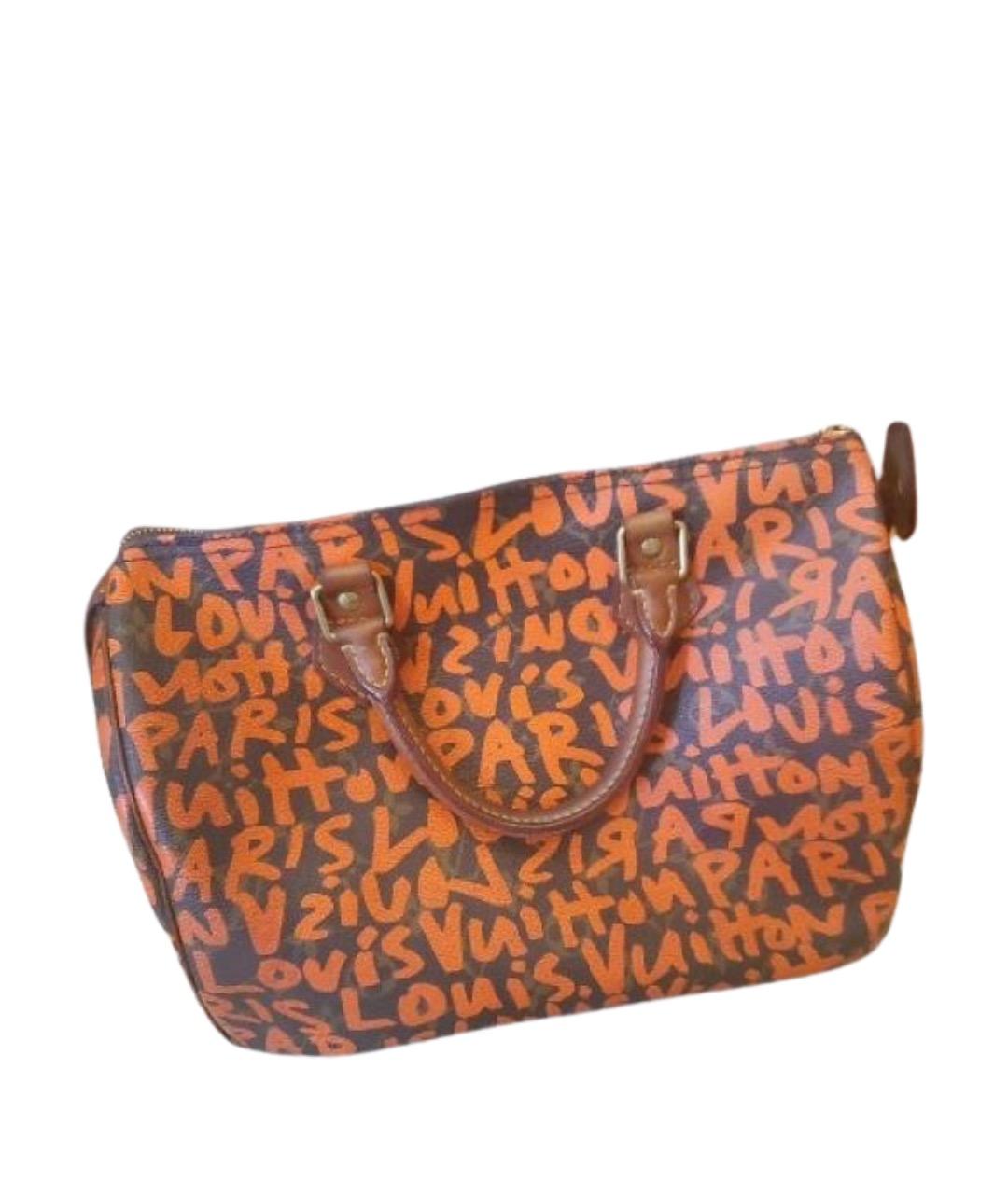 LOUIS VUITTON Оранжевая сумка с короткими ручками, фото 1