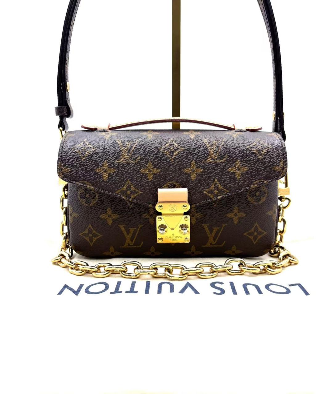 LOUIS VUITTON Коричневая сумка через плечо, фото 2
