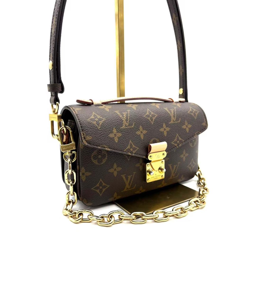 LOUIS VUITTON Коричневая сумка через плечо, фото 4