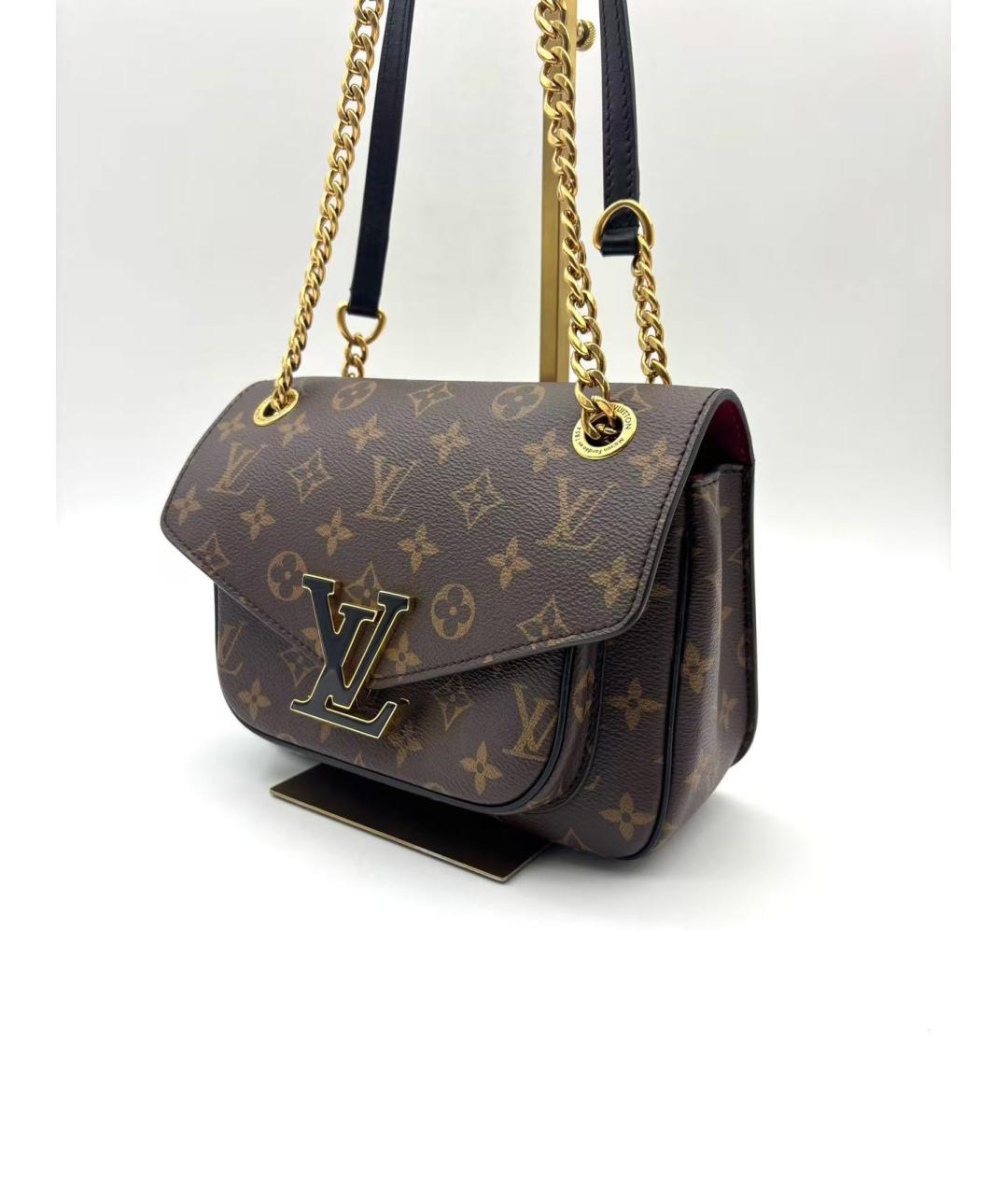 LOUIS VUITTON Коричневая сумка через плечо, фото 4