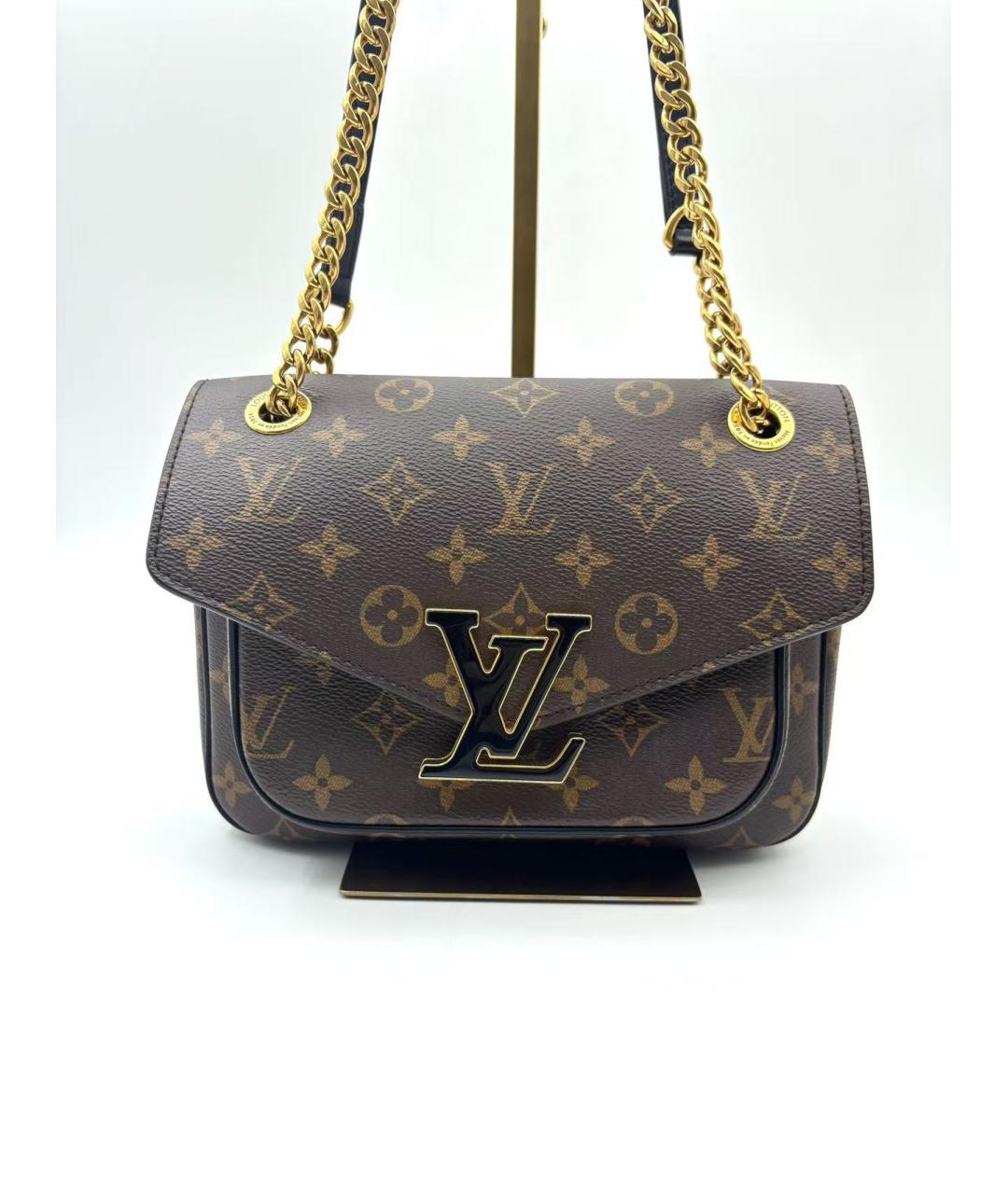 LOUIS VUITTON Коричневая сумка через плечо, фото 2