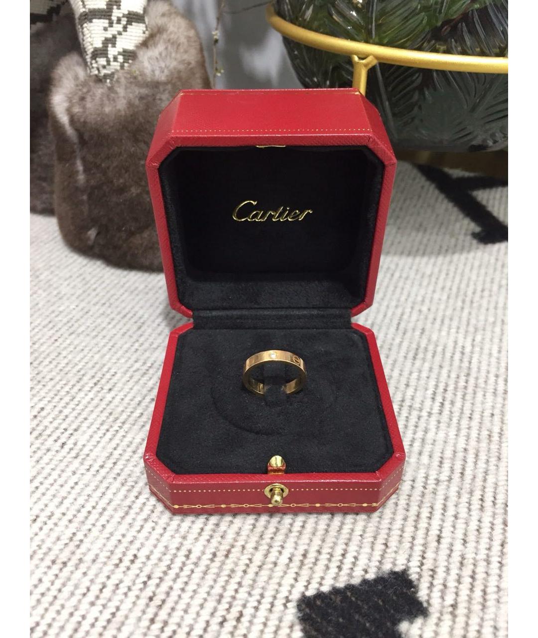CARTIER Золотое кольцо из розового золота, фото 2