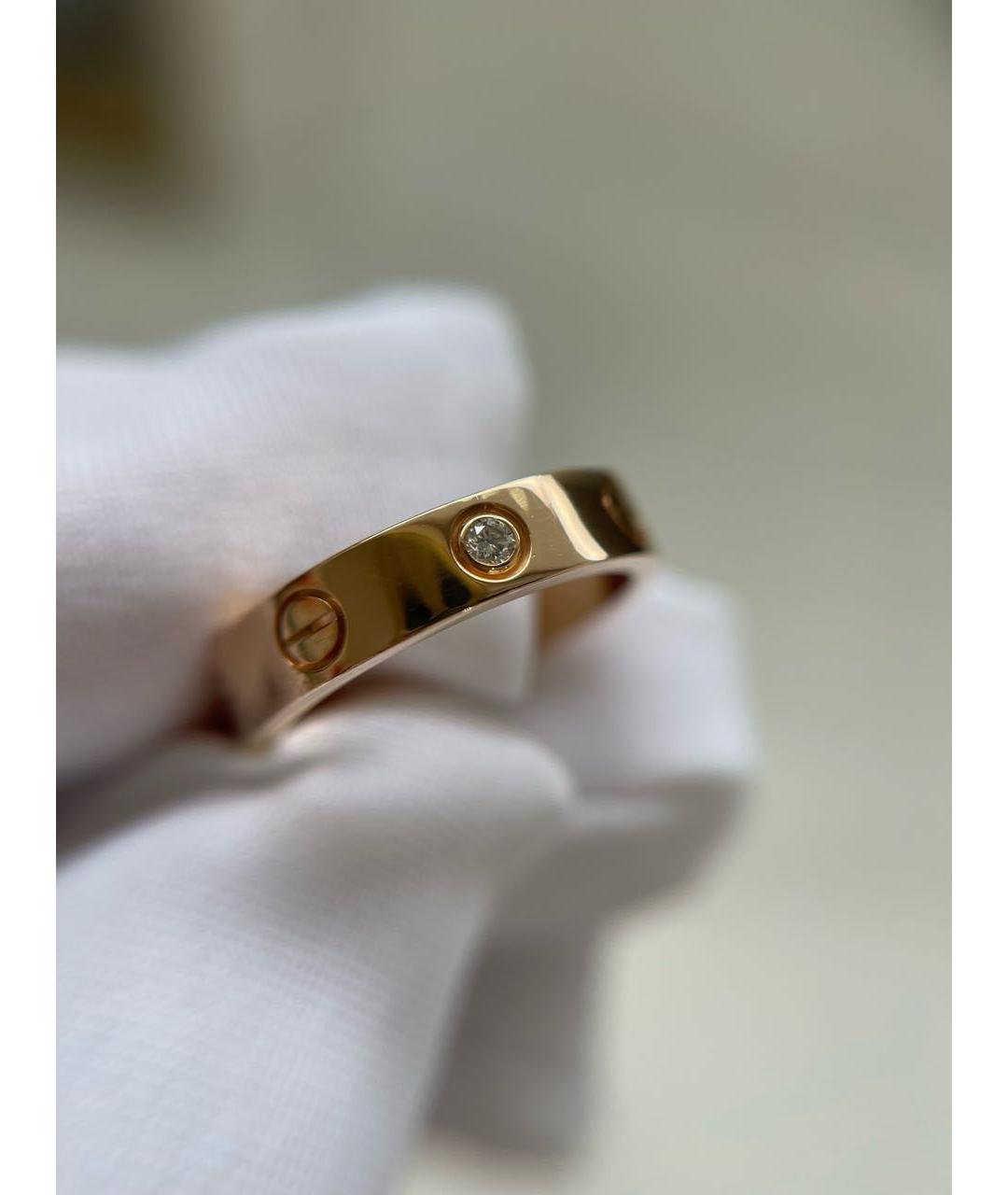 CARTIER Золотое кольцо из розового золота, фото 4