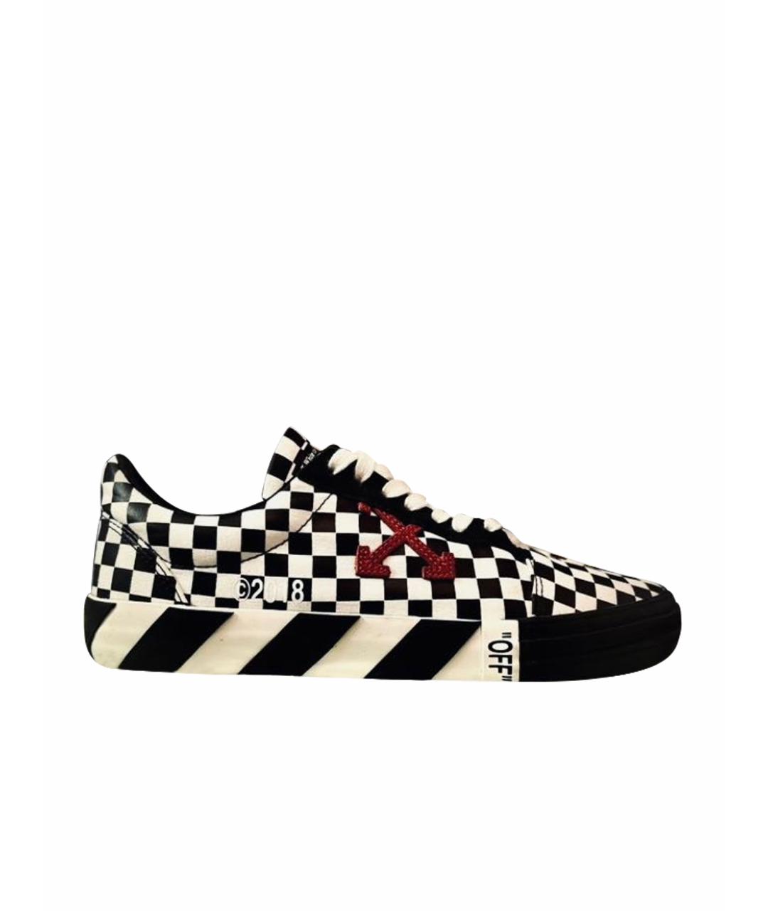 OFF-WHITE Белые низкие кроссовки / кеды, фото 1