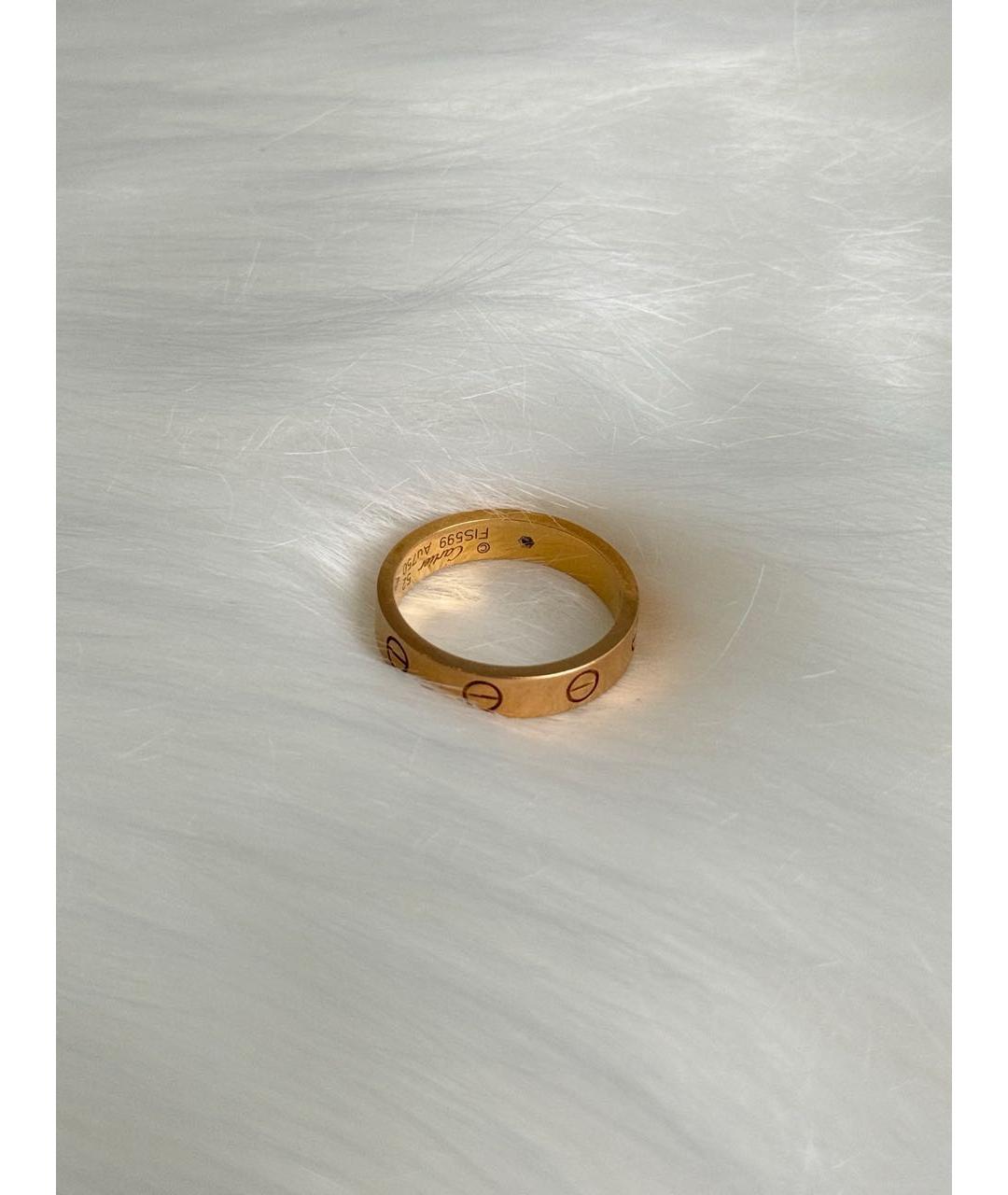 CARTIER Золотое кольцо из розового золота, фото 3