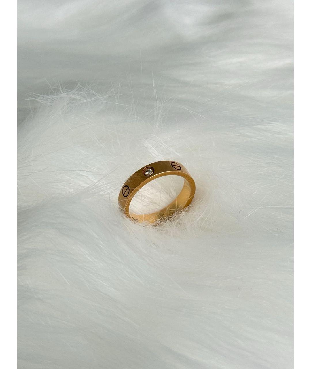 CARTIER Золотое кольцо из розового золота, фото 4