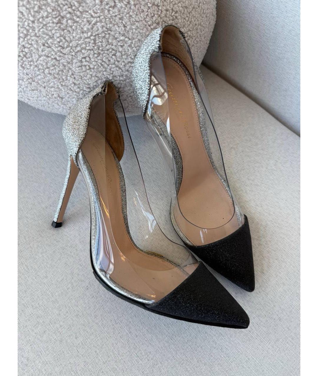 GIANVITO ROSSI Серебряные туфли, фото 9