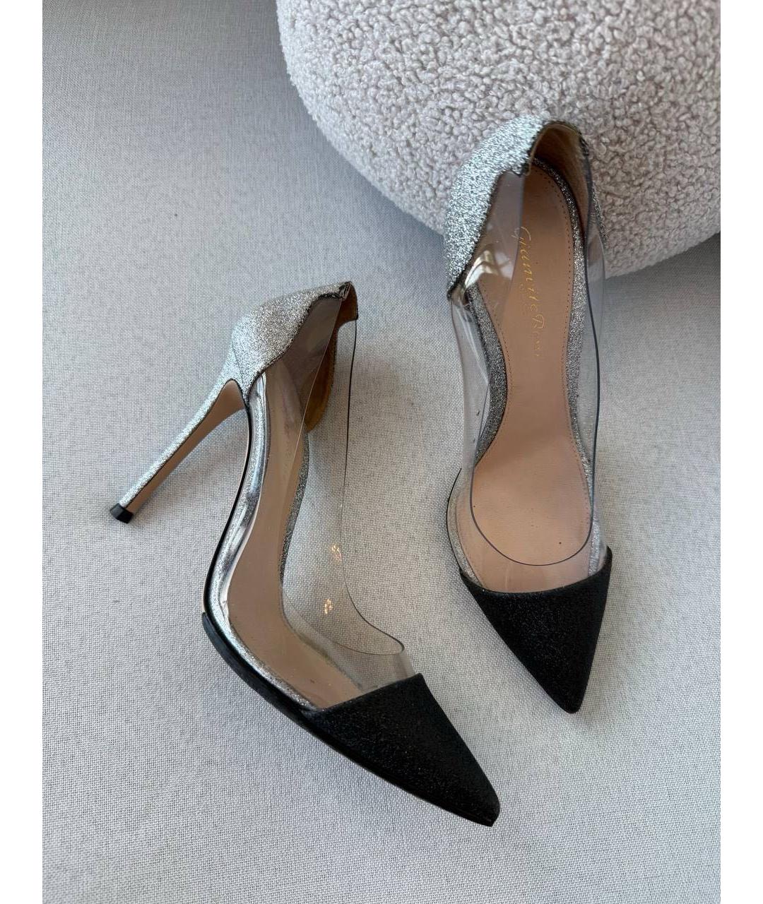 GIANVITO ROSSI Серебряные туфли, фото 8