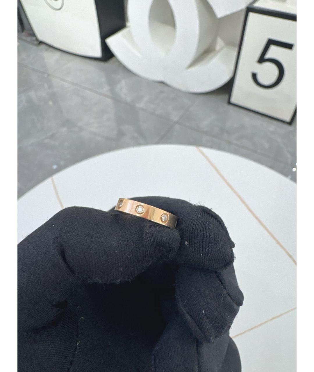 CARTIER Золотое кольцо из розового золота, фото 2