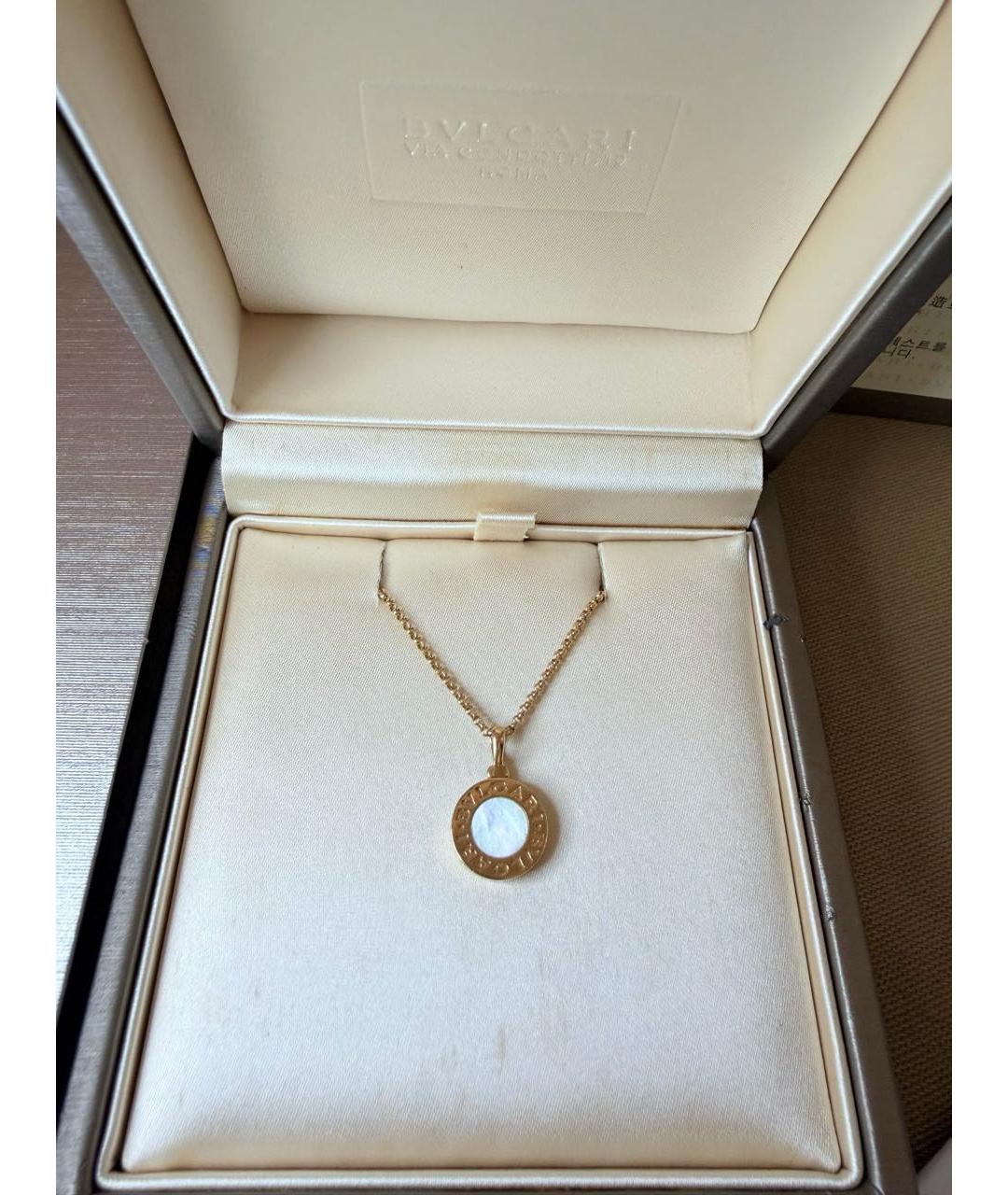 BVLGARI Золотое колье из розового золота, фото 3