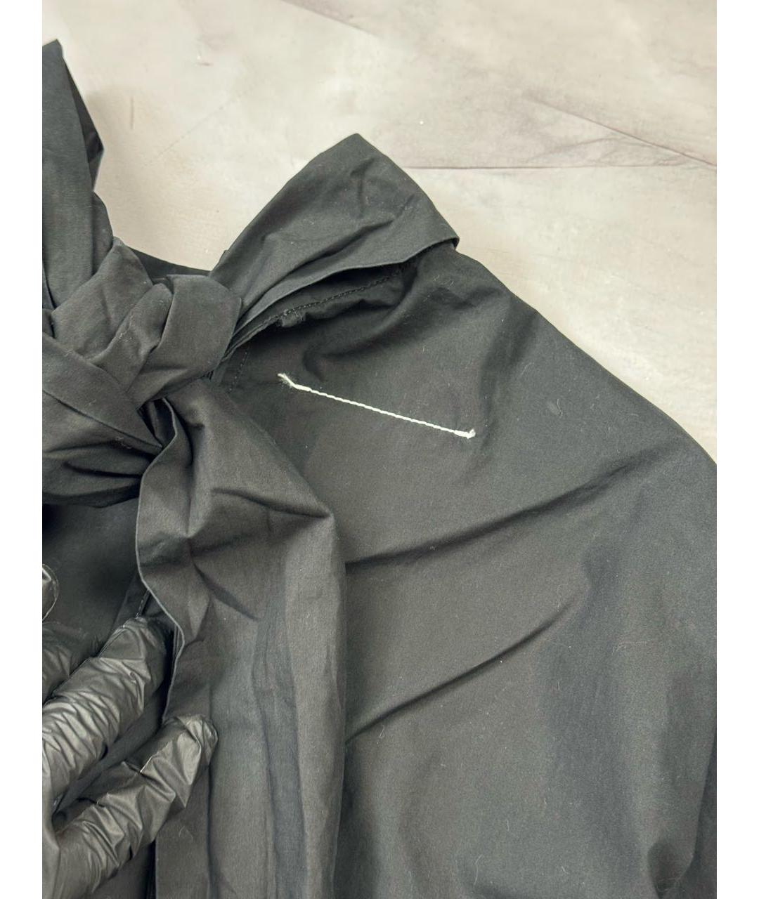 MM6 MAISON MARGIELA Черная хлопковая рубашка, фото 5