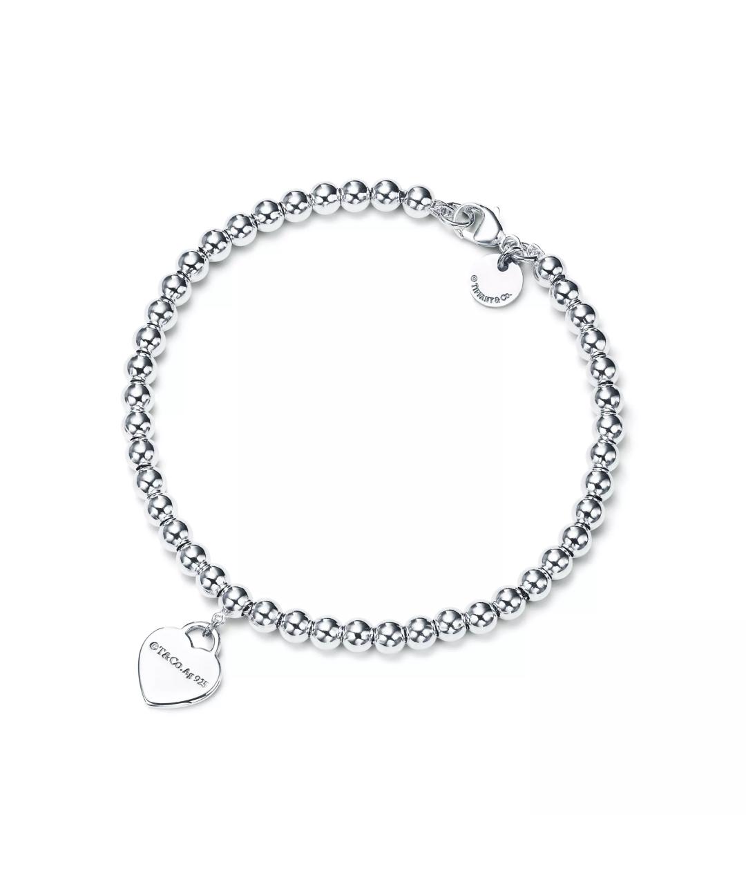 TIFFANY&CO Серебряный серебряный браслет, фото 3