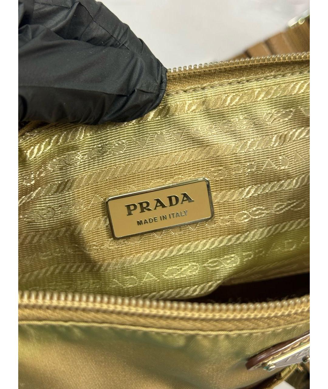 PRADA Хаки поясная сумка, фото 6