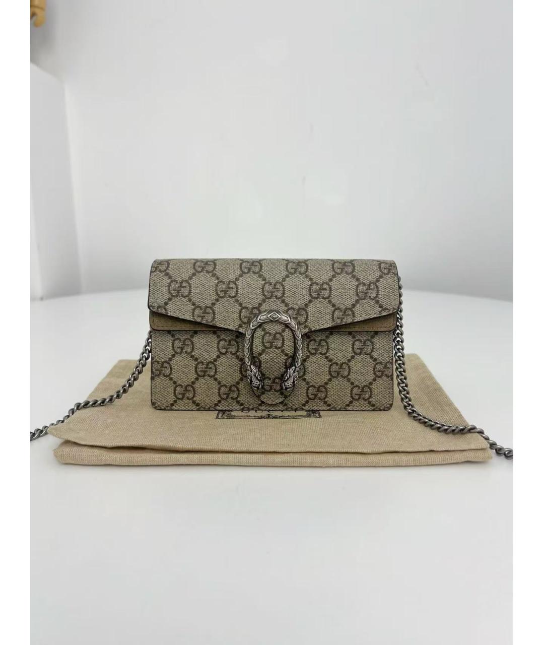 GUCCI Бежевая сумка через плечо, фото 2
