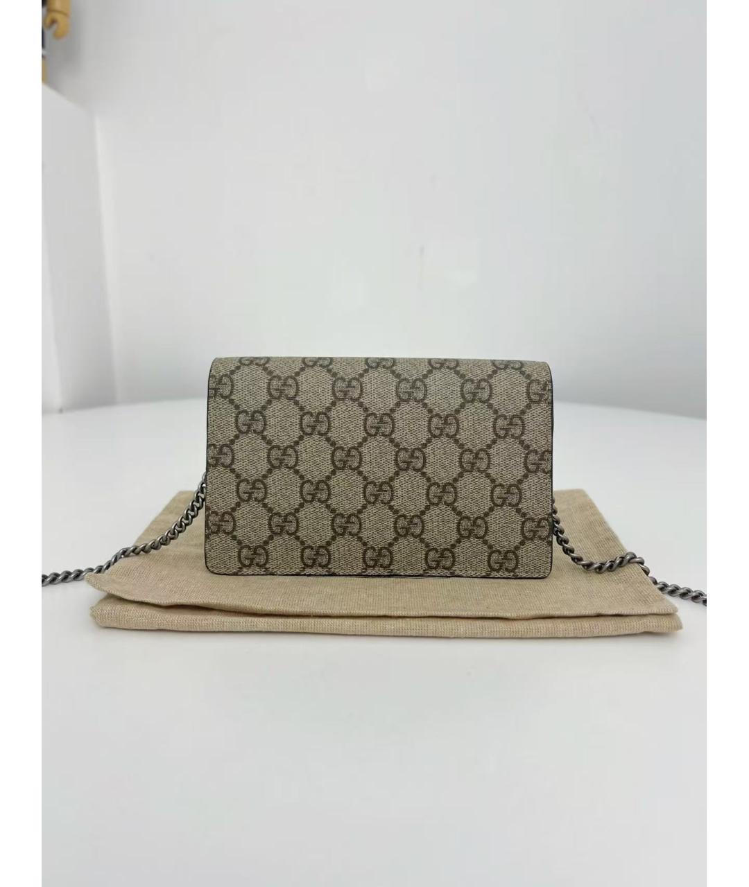 GUCCI Бежевая сумка через плечо, фото 3