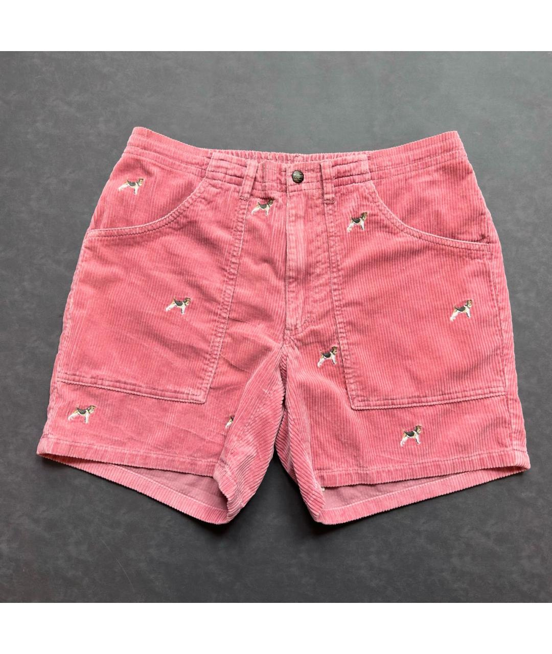 POLO RALPH LAUREN Коралловые хлопковые шорты, фото 9