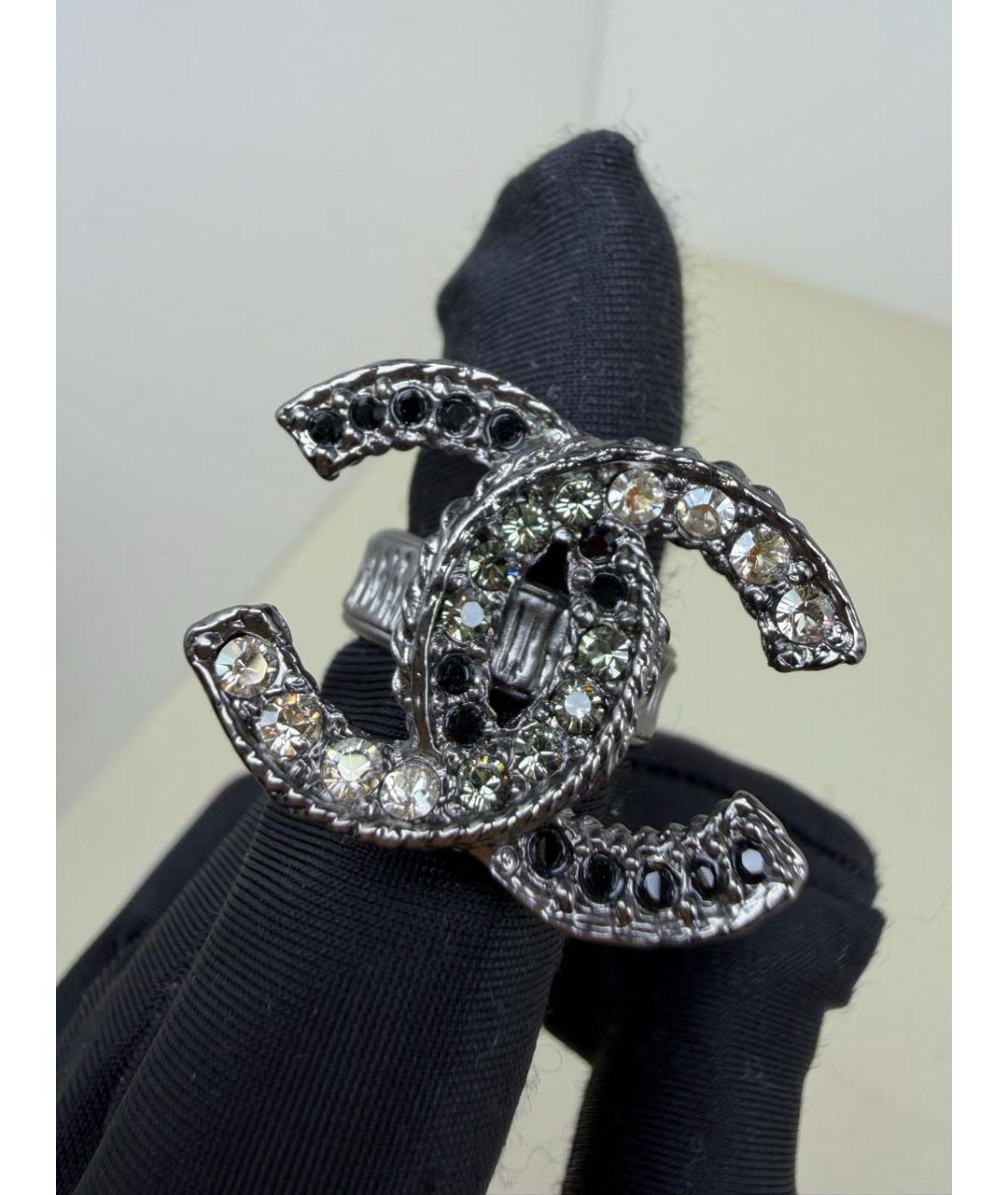 CHANEL Серебряное кольцо, фото 4