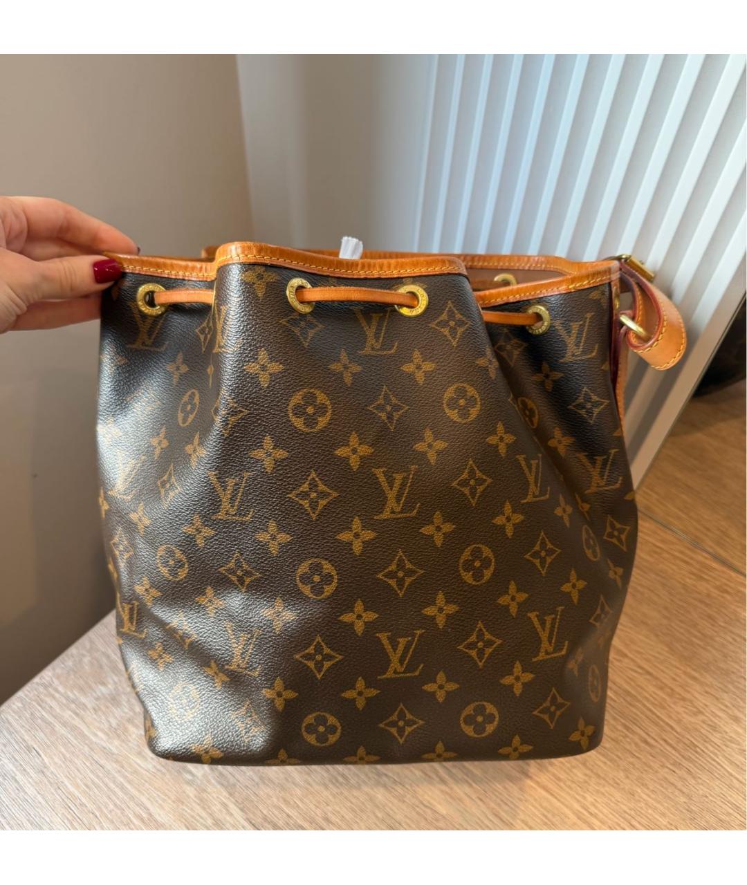 LOUIS VUITTON Коричневая сумка через плечо, фото 8