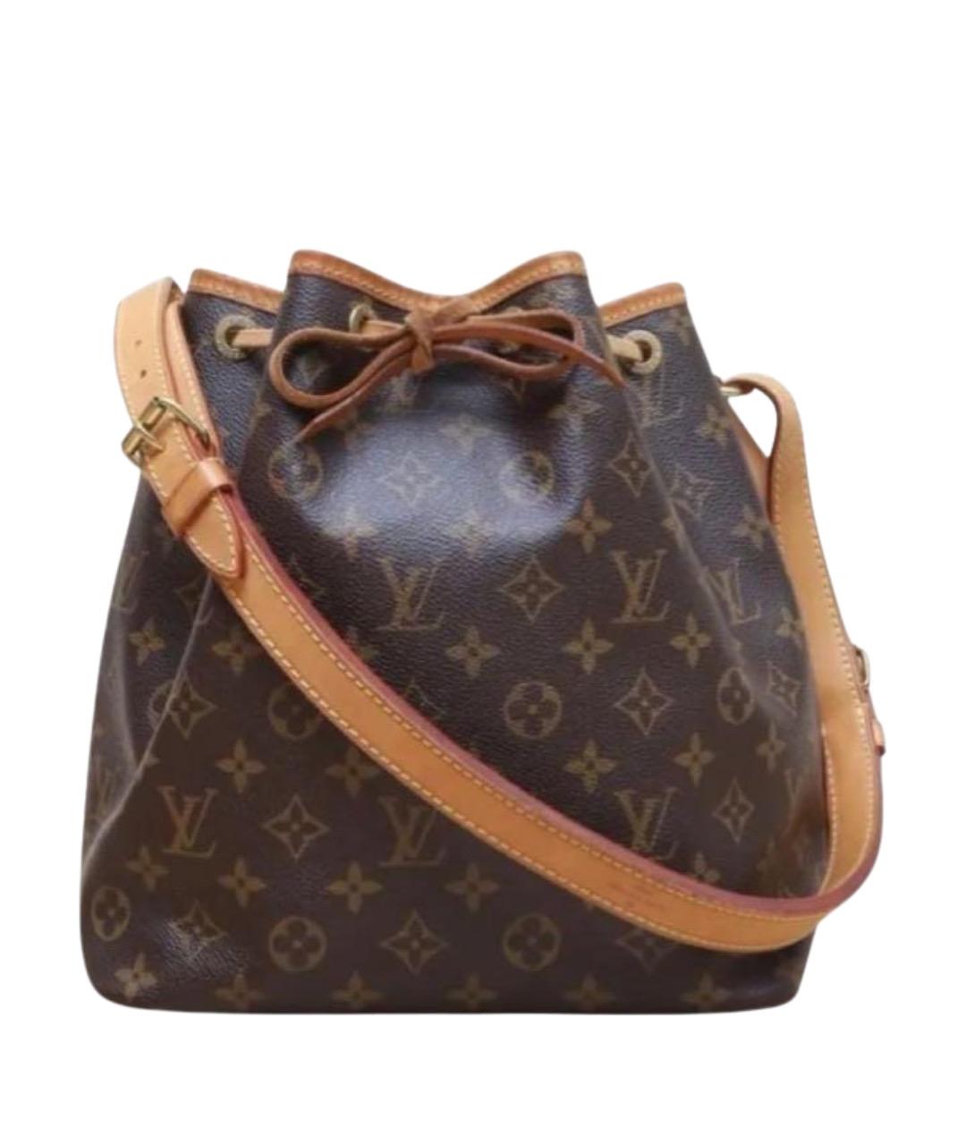 LOUIS VUITTON Коричневая сумка через плечо, фото 1