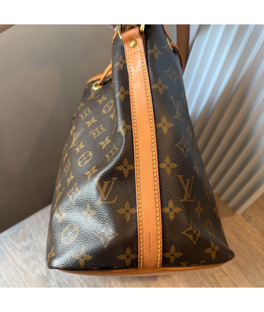 LOUIS VUITTON Коричневая сумка через плечо, фото 6