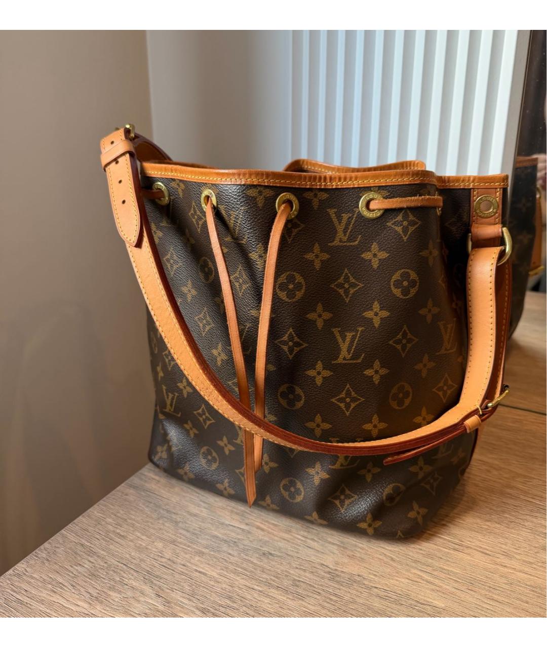 LOUIS VUITTON Коричневая сумка через плечо, фото 2