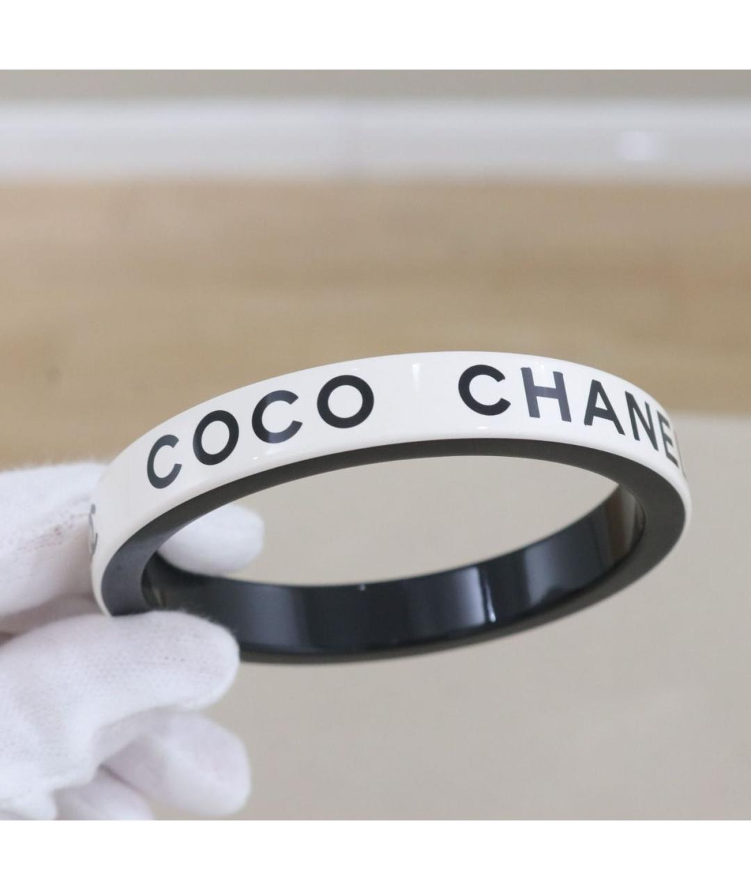 CHANEL Белый браслет, фото 2