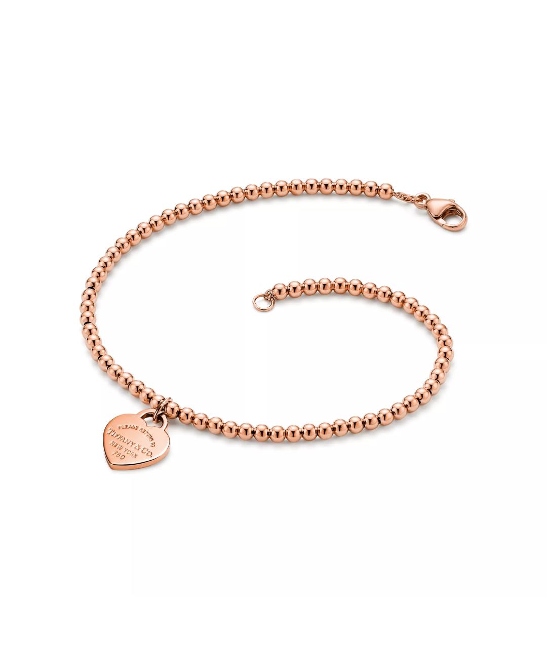 TIFFANY&CO Золотой браслет из розового золота, фото 3