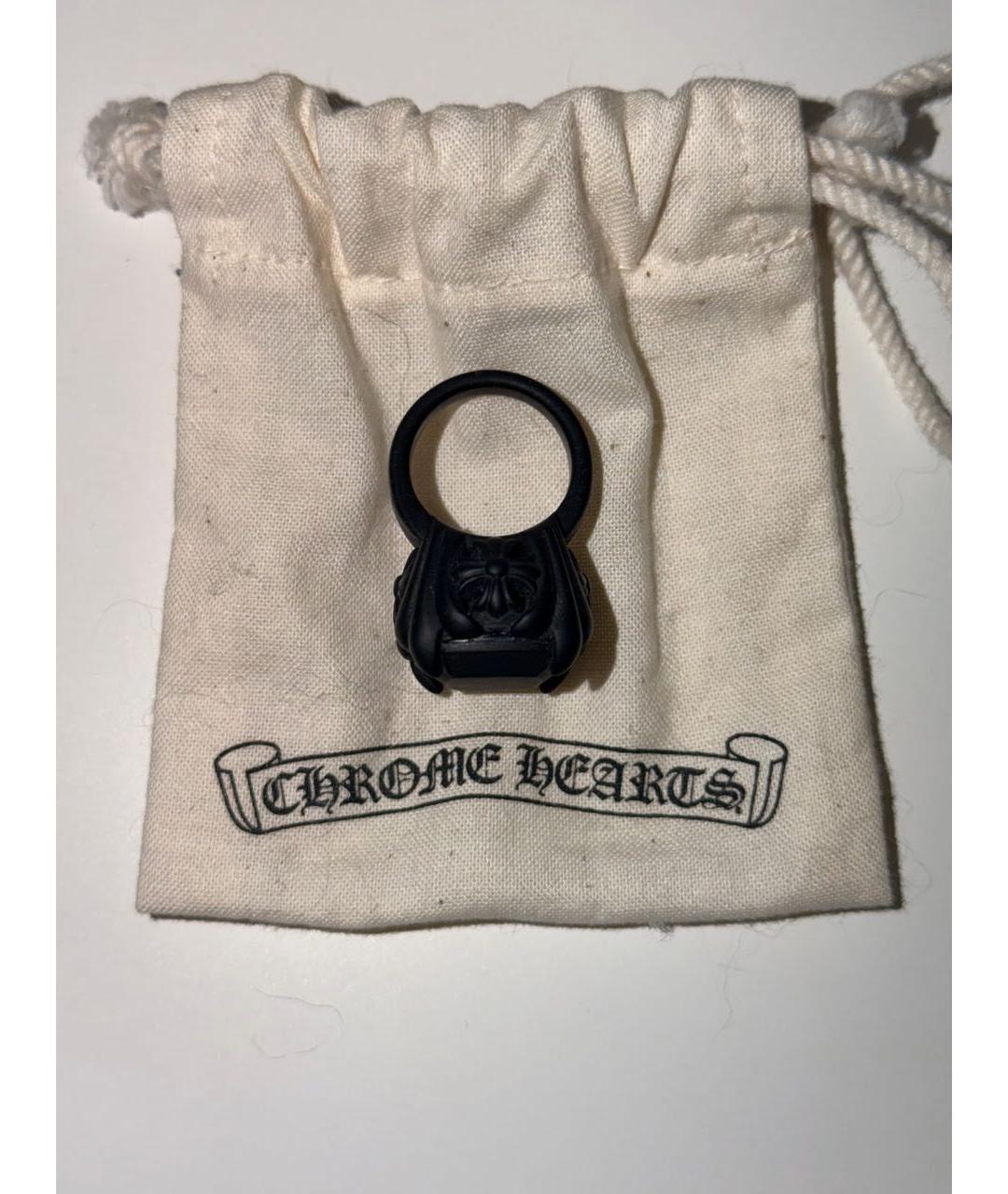 CHROME HEARTS Черное кольцо, фото 2