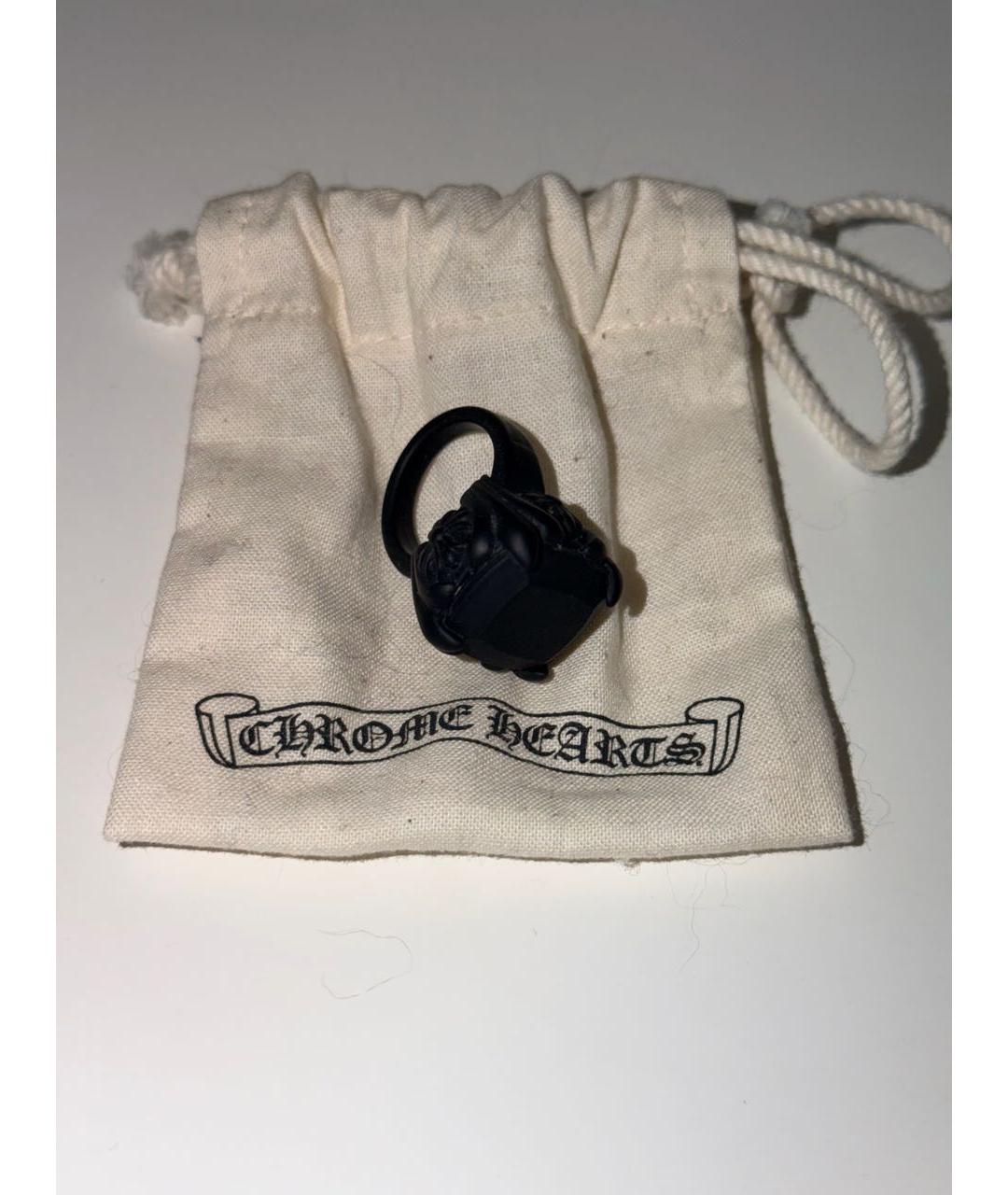 CHROME HEARTS Черное кольцо, фото 3