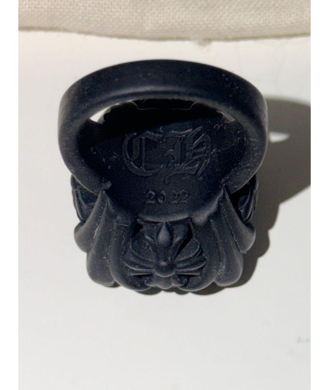 CHROME HEARTS Черное кольцо, фото 4