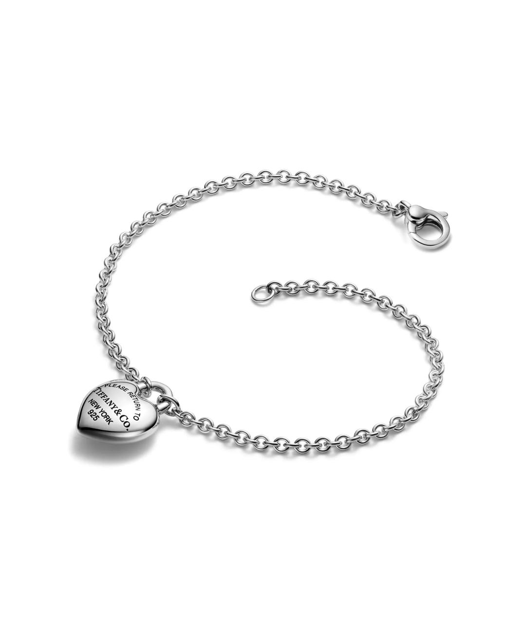TIFFANY&CO Серебряный серебряный браслет, фото 4