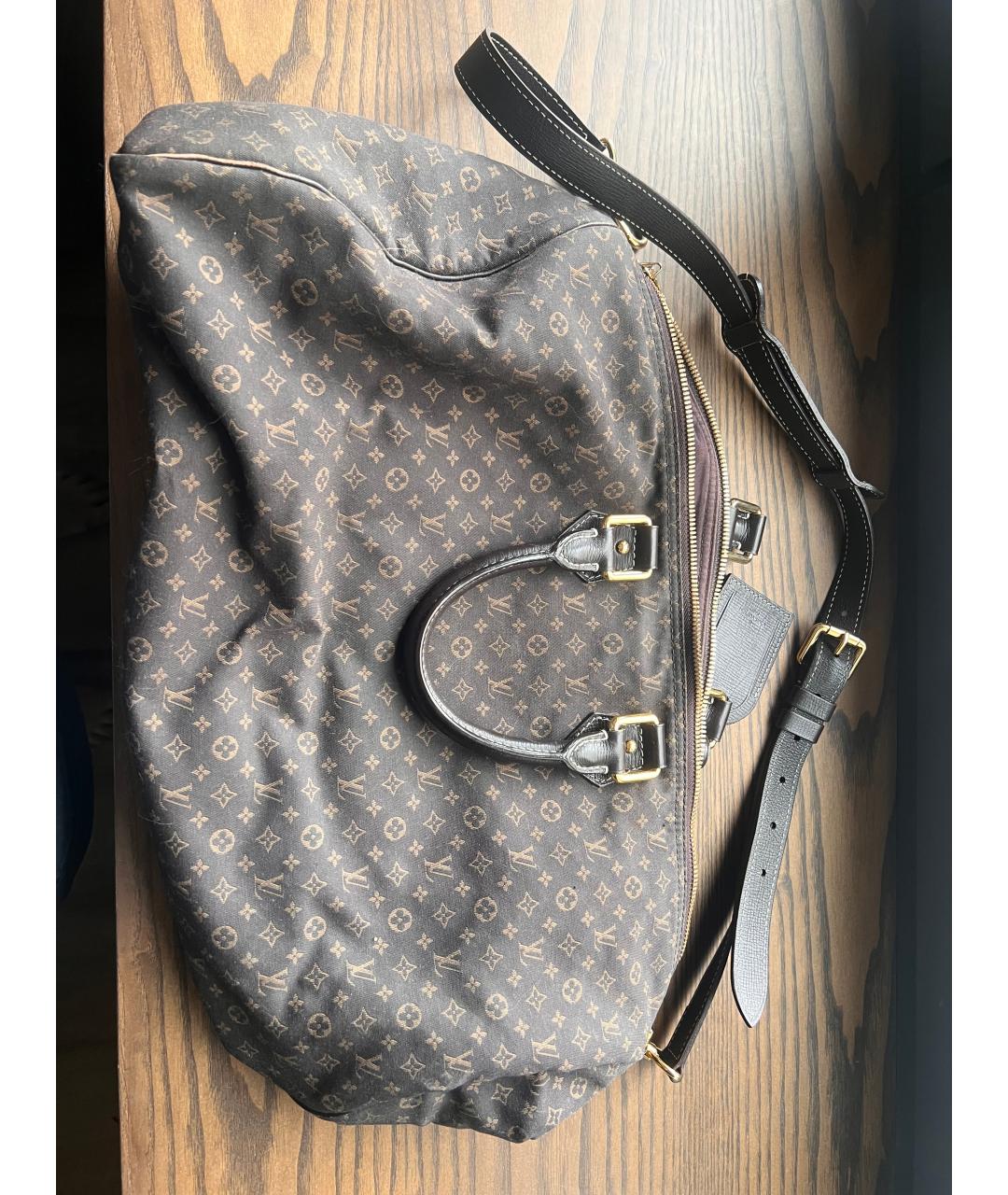 LOUIS VUITTON Коричневая дорожная/спортивная сумка, фото 4