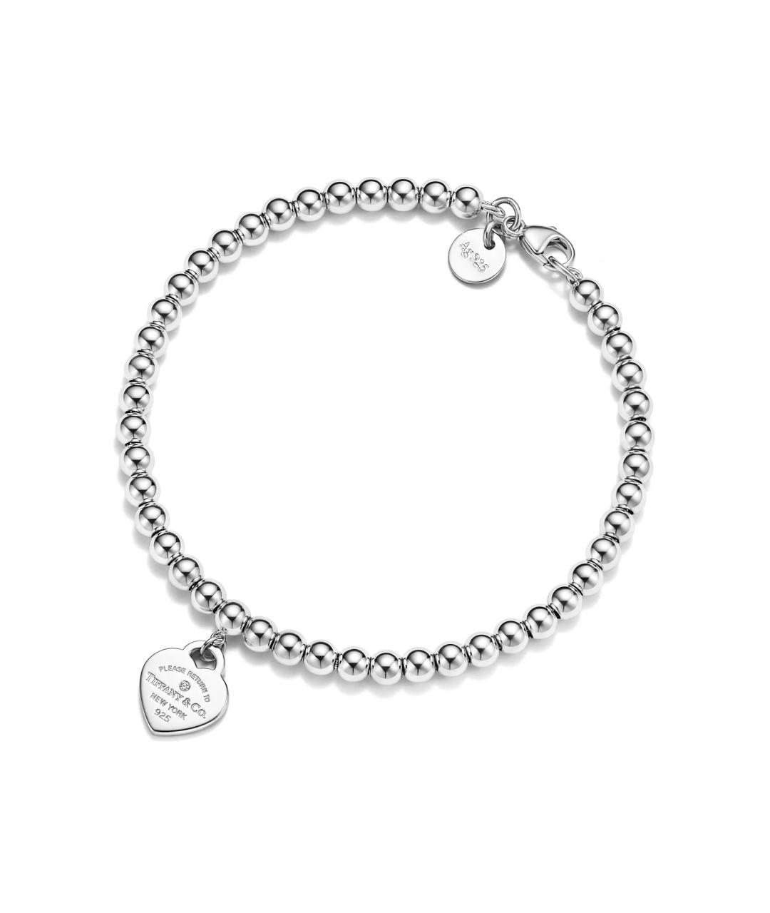 TIFFANY&CO Бирюзовый серебряный браслет, фото 3