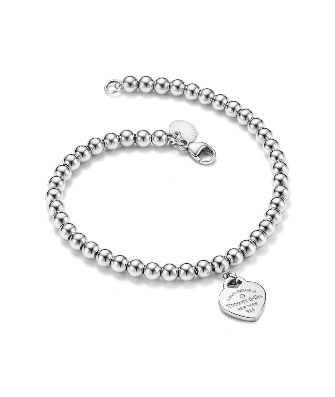 TIFFANY&CO Бирюзовый серебряный браслет, фото 4