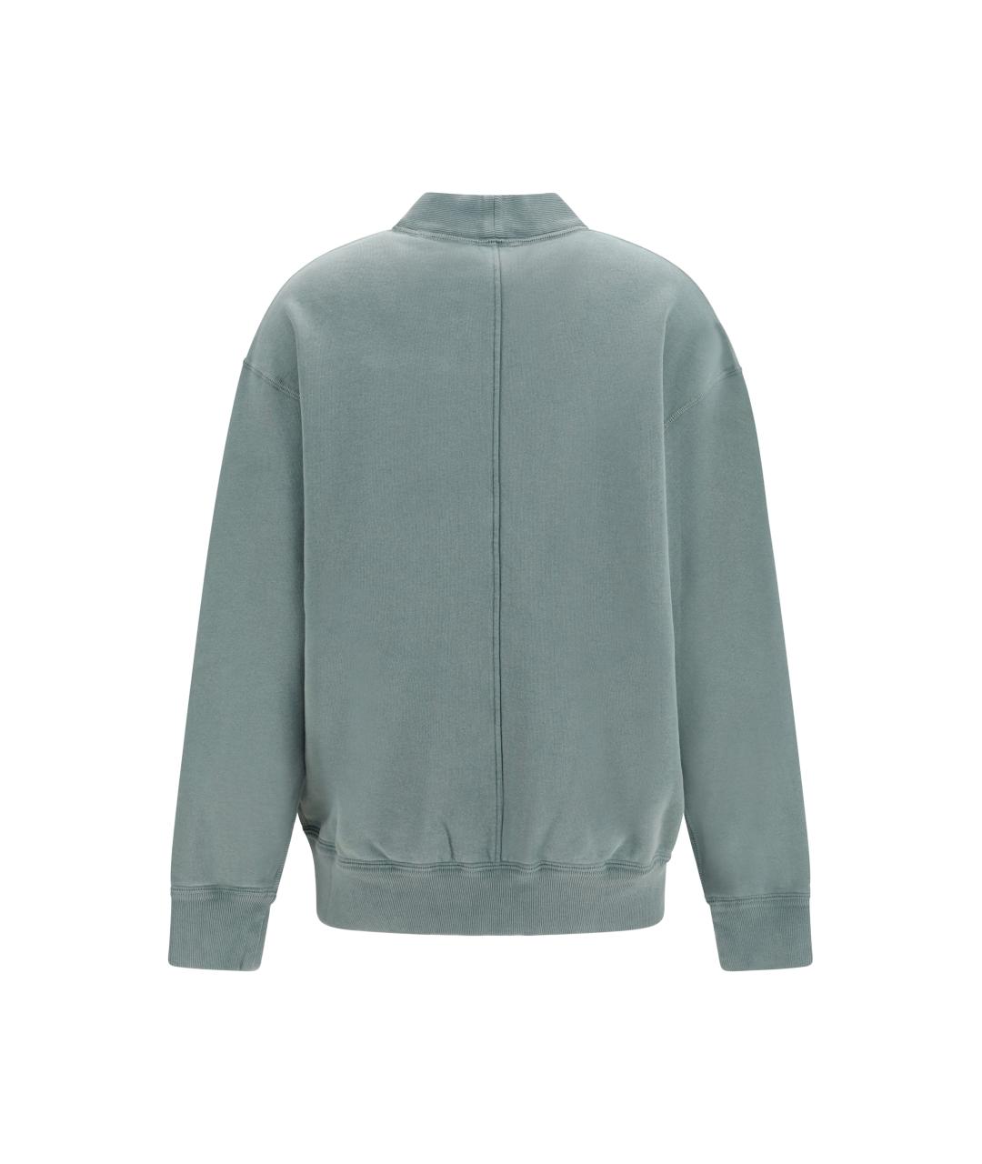 ISABEL MARANT ETOILE Бирюзовый хлопковый кардиган, фото 2