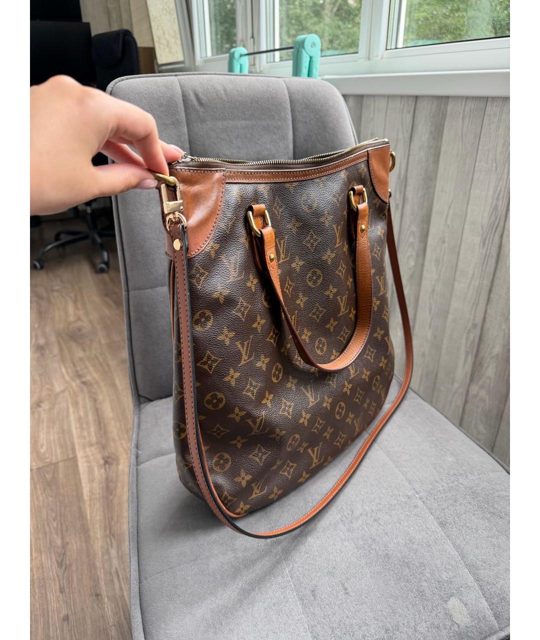 LOUIS VUITTON Коричневая сумка через плечо, фото 2