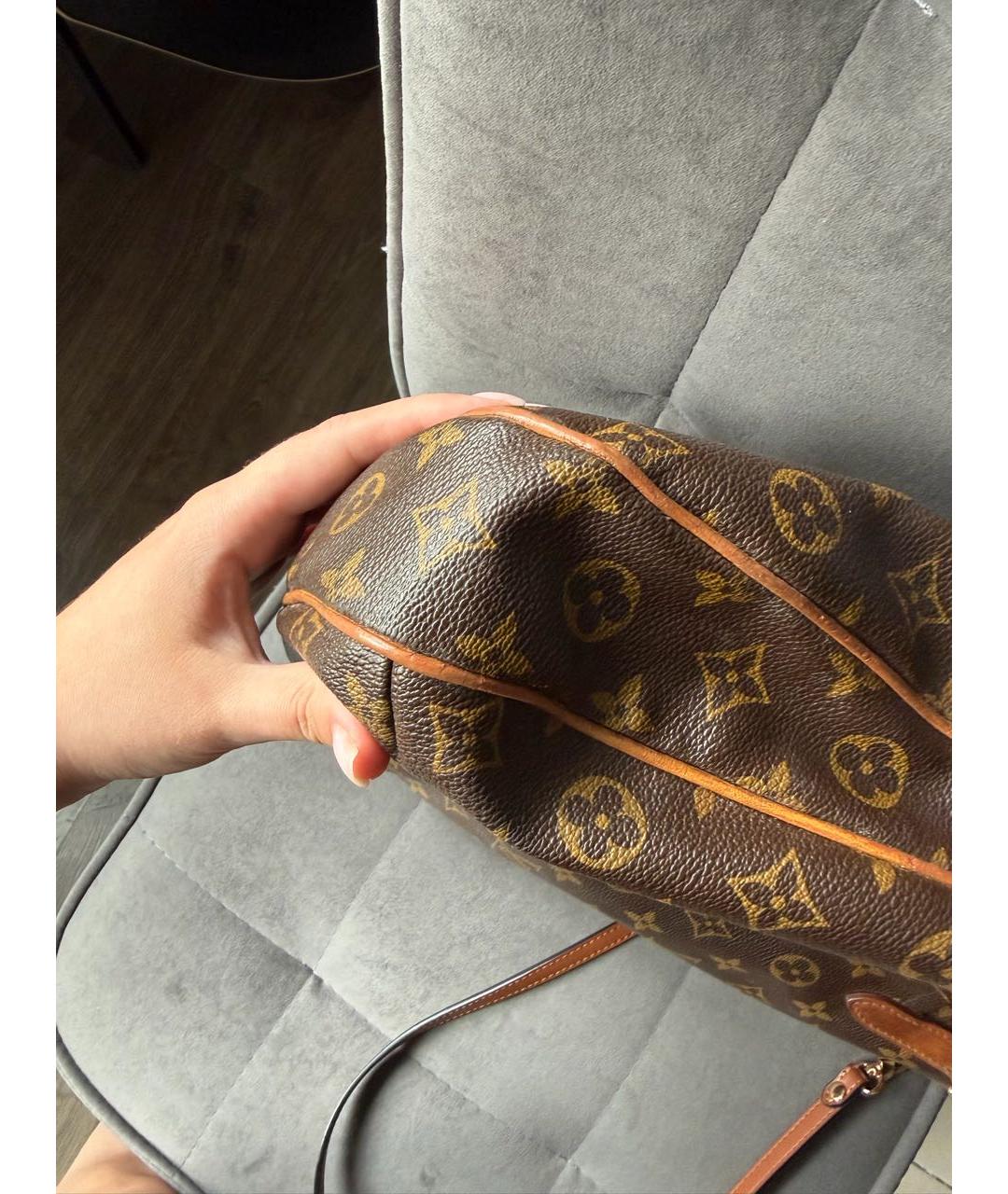 LOUIS VUITTON Коричневая сумка через плечо, фото 7