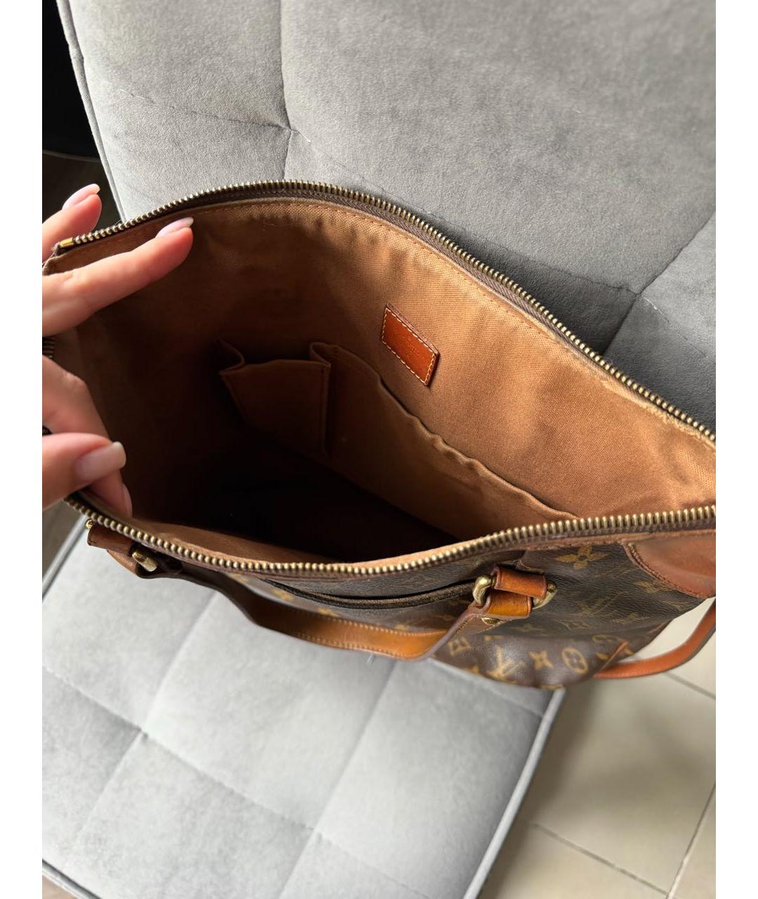 LOUIS VUITTON Коричневая сумка через плечо, фото 4